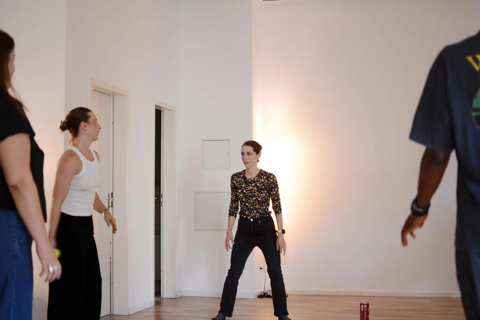Scenes from our first Monologues in Motion workshop (Sept 2025)