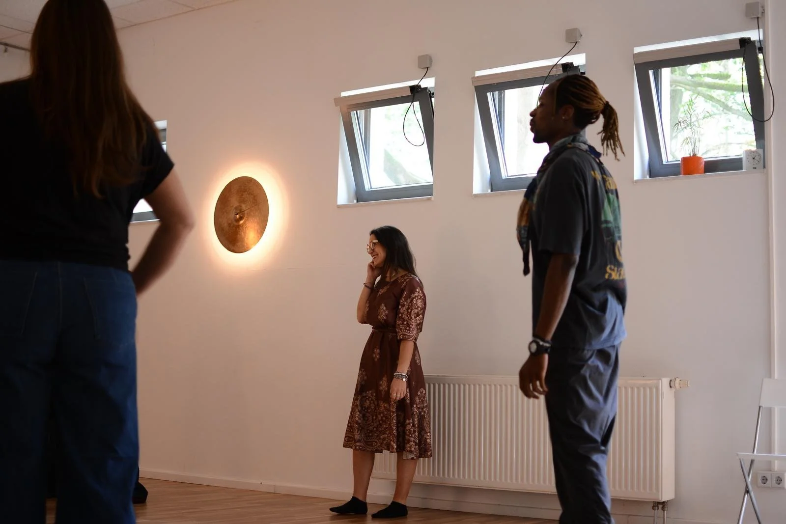 Scenes from our first Monologues in Motion workshop (Sept 2025)