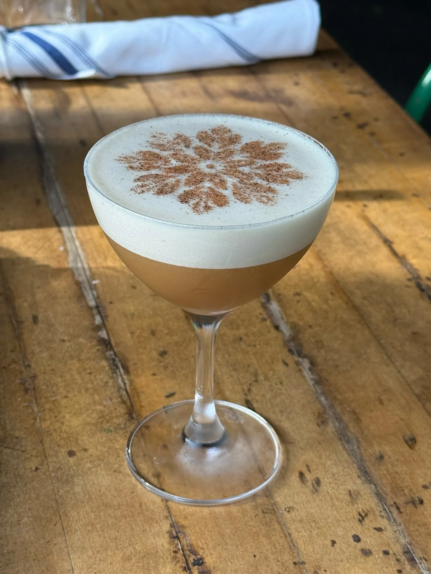 Who says zero proof can&rsquo;t be delicious, and beautiful, and festive?! Try one of our new non-alcoholic beverages: 

&ldquo;The Glow Up&rdquo;
black tea, apple cider honey reduction, egg whites, pecan maple syrup 

&ldquo;Fresh Start&rdquo;
pear 