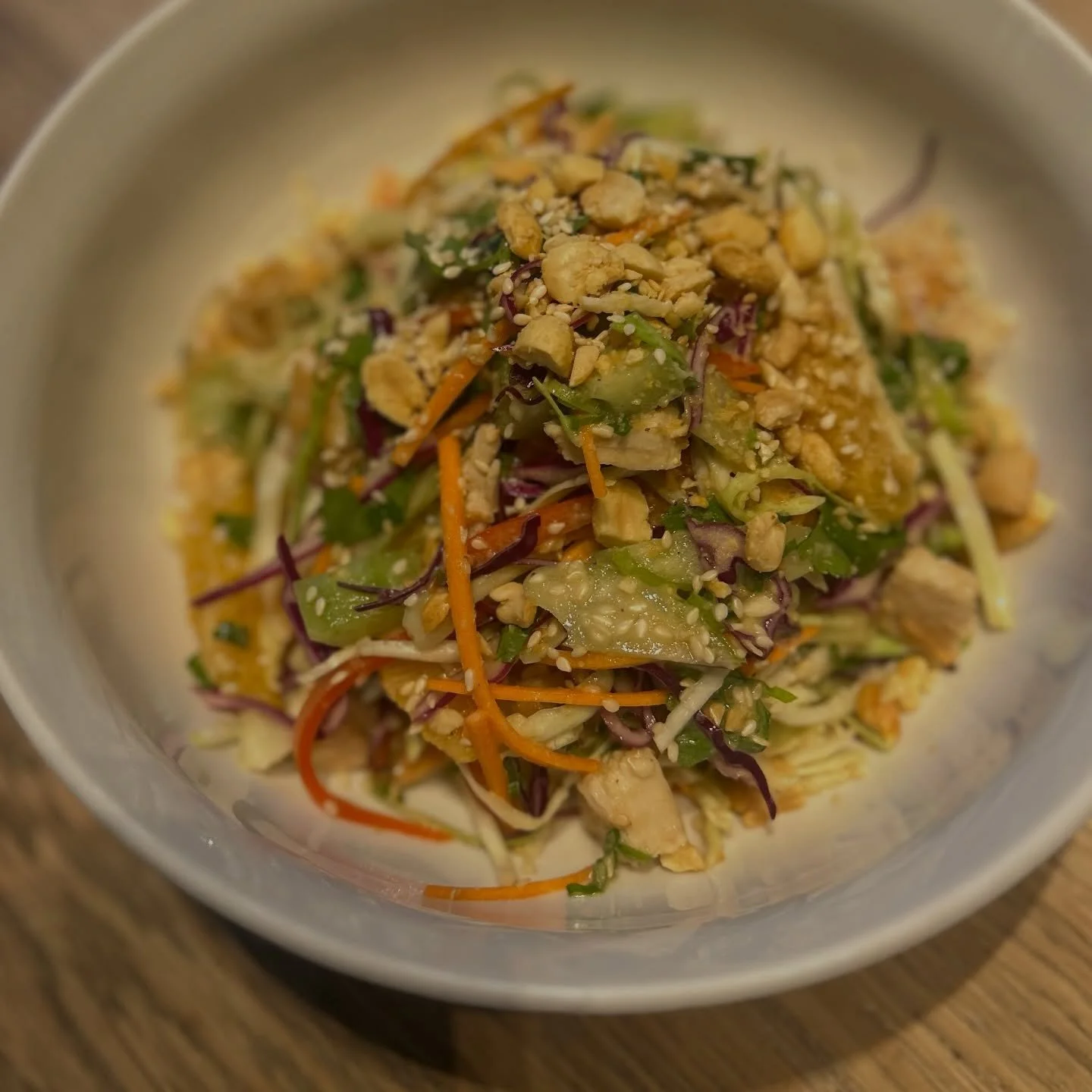 NOTE: We will close at 3pm today, Thursday, Jan 29 for a private event this evening.

So, come on in and try our special &ldquo;Health Salad&rdquo; for lunch! Inspired by the classic New York Jewish Deli Health Salad &mdash; the crunch of chopped sal