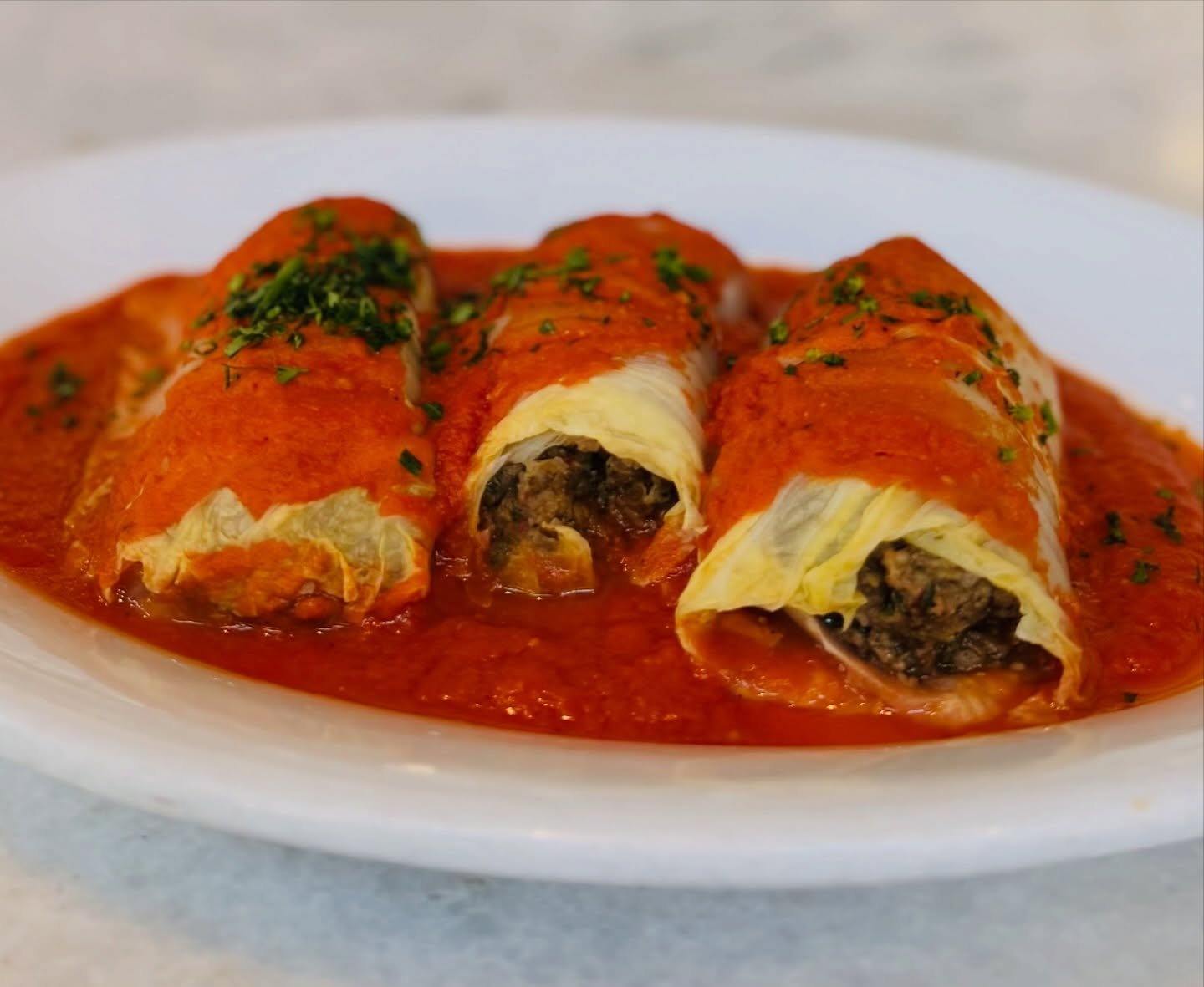 We hope you&rsquo;ve been trying and loving our new dinner items, like the Braised Cabbage Rolls, with eggplant mushroom kasha and smoked paprika tomato sauce. This vegetarian dish was such a hit at our special New Year&rsquo;s dinner that we knew it