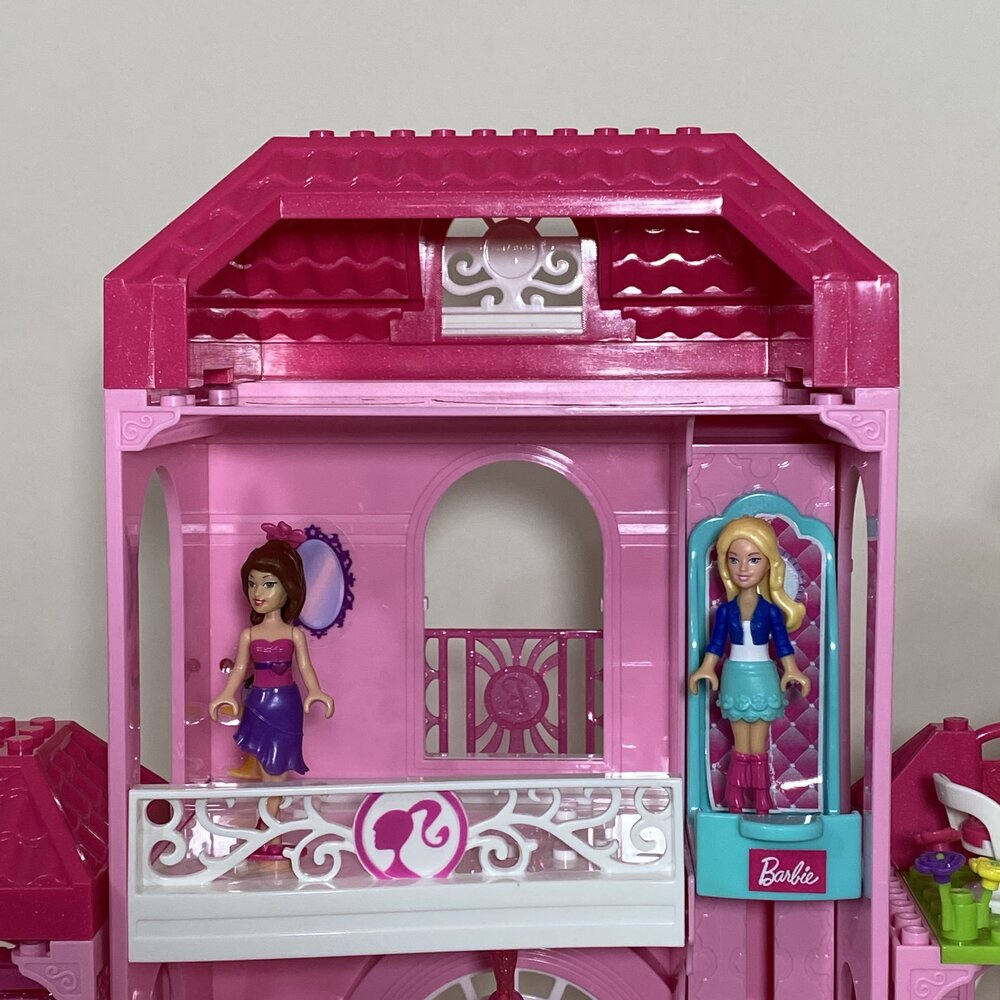 Geld rubber Verdorde Sleutel Mega Bloks Barbie® Build 'n Style Luxury Mansion — Kid A Marketplace