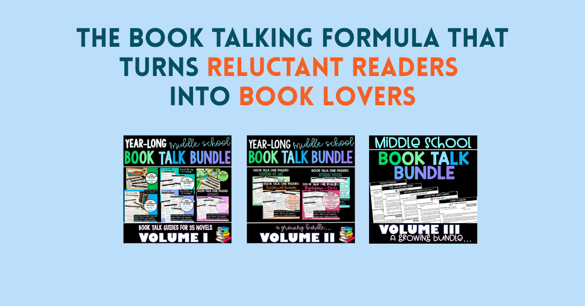 The Book Talking Formula That Turns Reluctant Readers Into Book Lovers