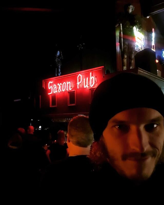 First time playing at the prestigious @thesaxonpub can't wait and thanks for having us!!! Yall coming down to hang? 
#austin 
#music 
#livemusic