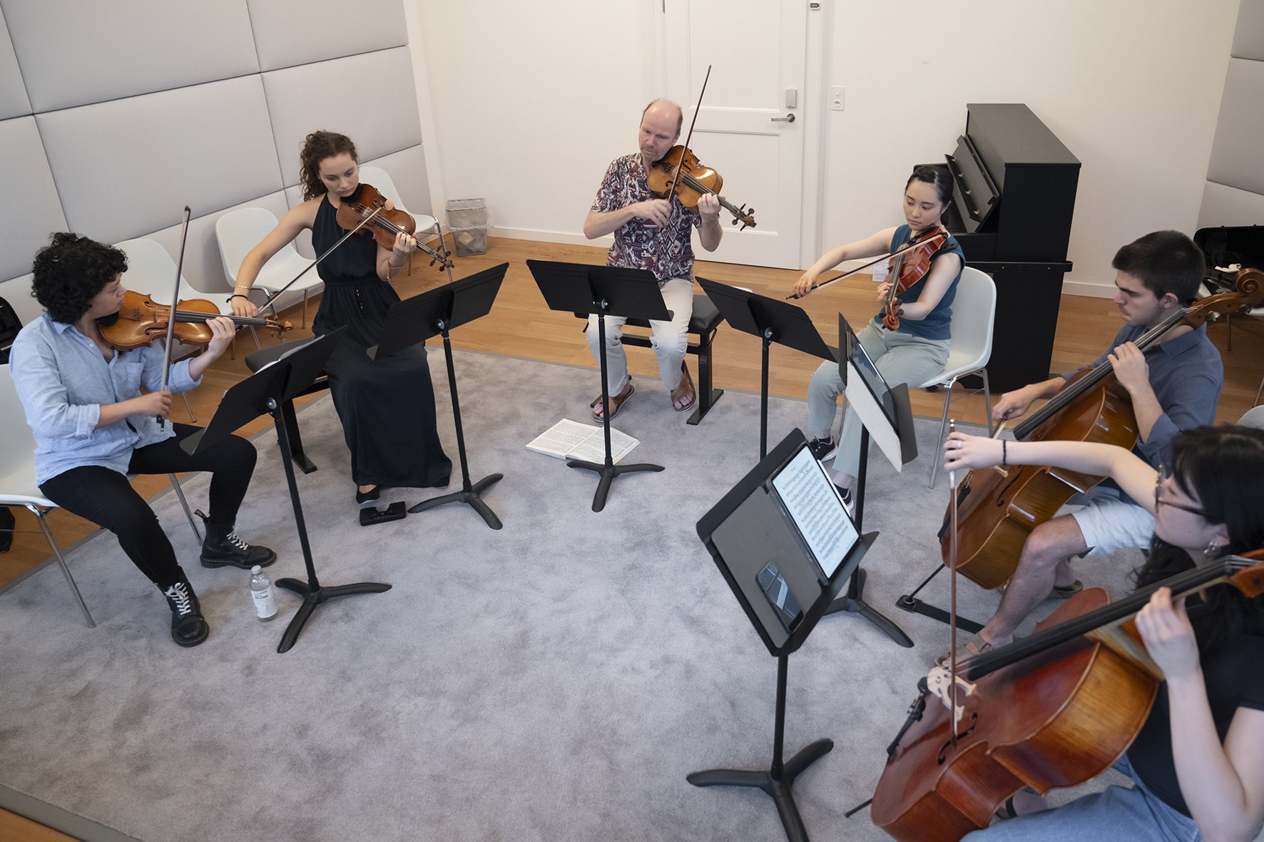 Chamber music lesson with Thomas Selditz