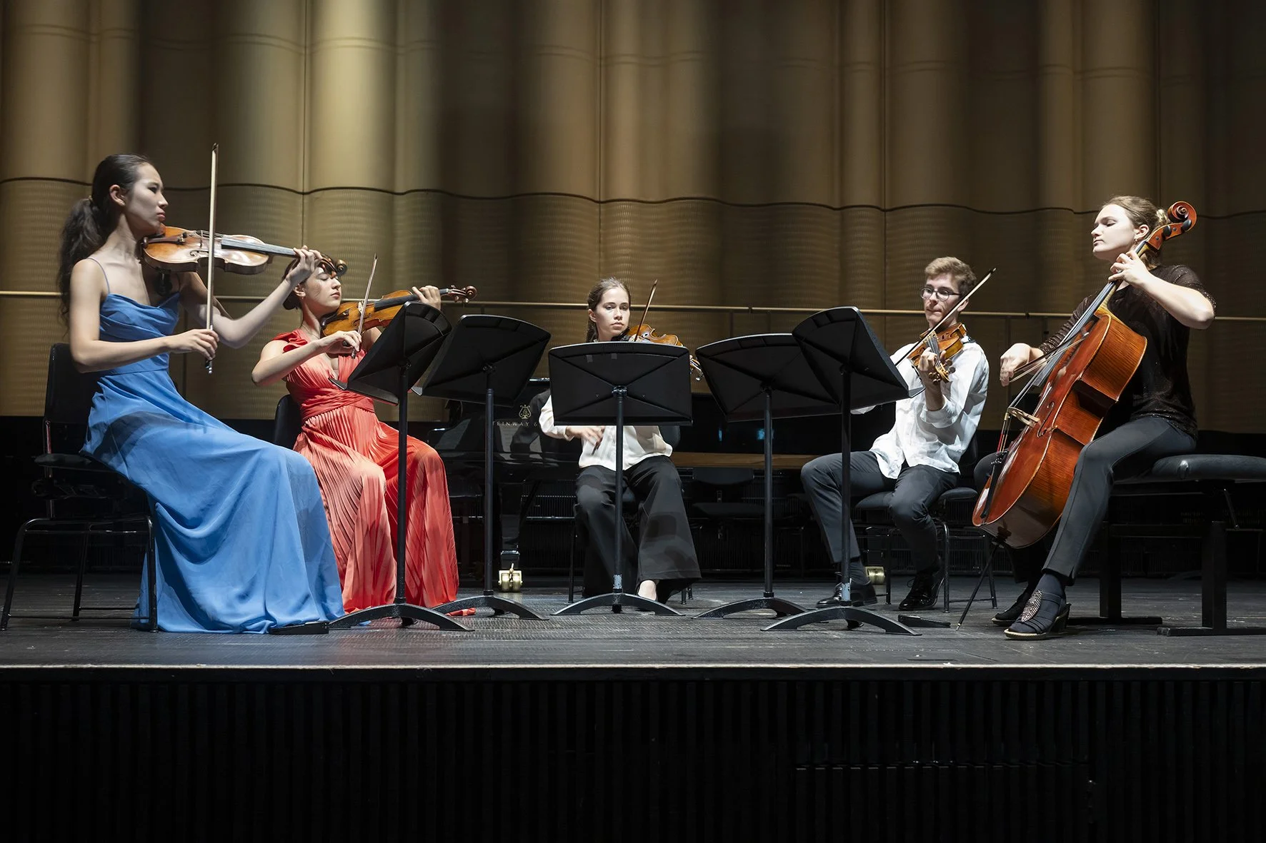 SIMA Abschlusskonzert Zürcher Hochschule der Künste - Xiaozhuo Wang, Violine - Amira Abouzahra, Violine - Jemimah Quick, Viola - Antoine Thévoz, Viola, Marei Schibilsky, Violoncello