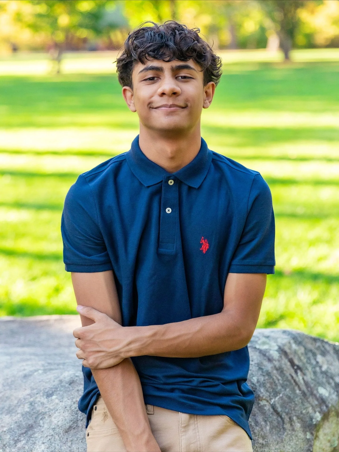 A quick mini session with Santino that packed in all the personality. Easygoing, genuine, and ready to take on senior year.