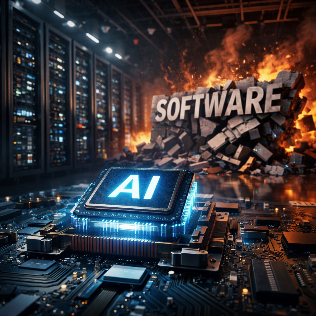 Infraestrutura de IA e os Gastos de Construção