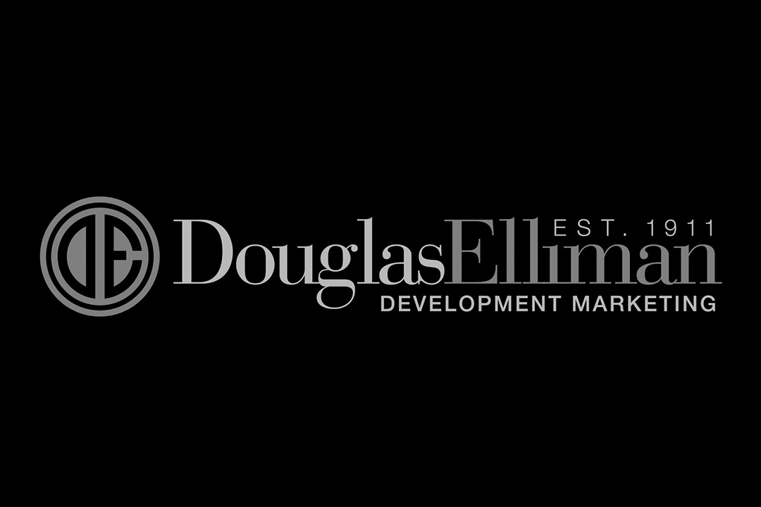 Logo for Douglas Elliman Development Marketing established in 1911.