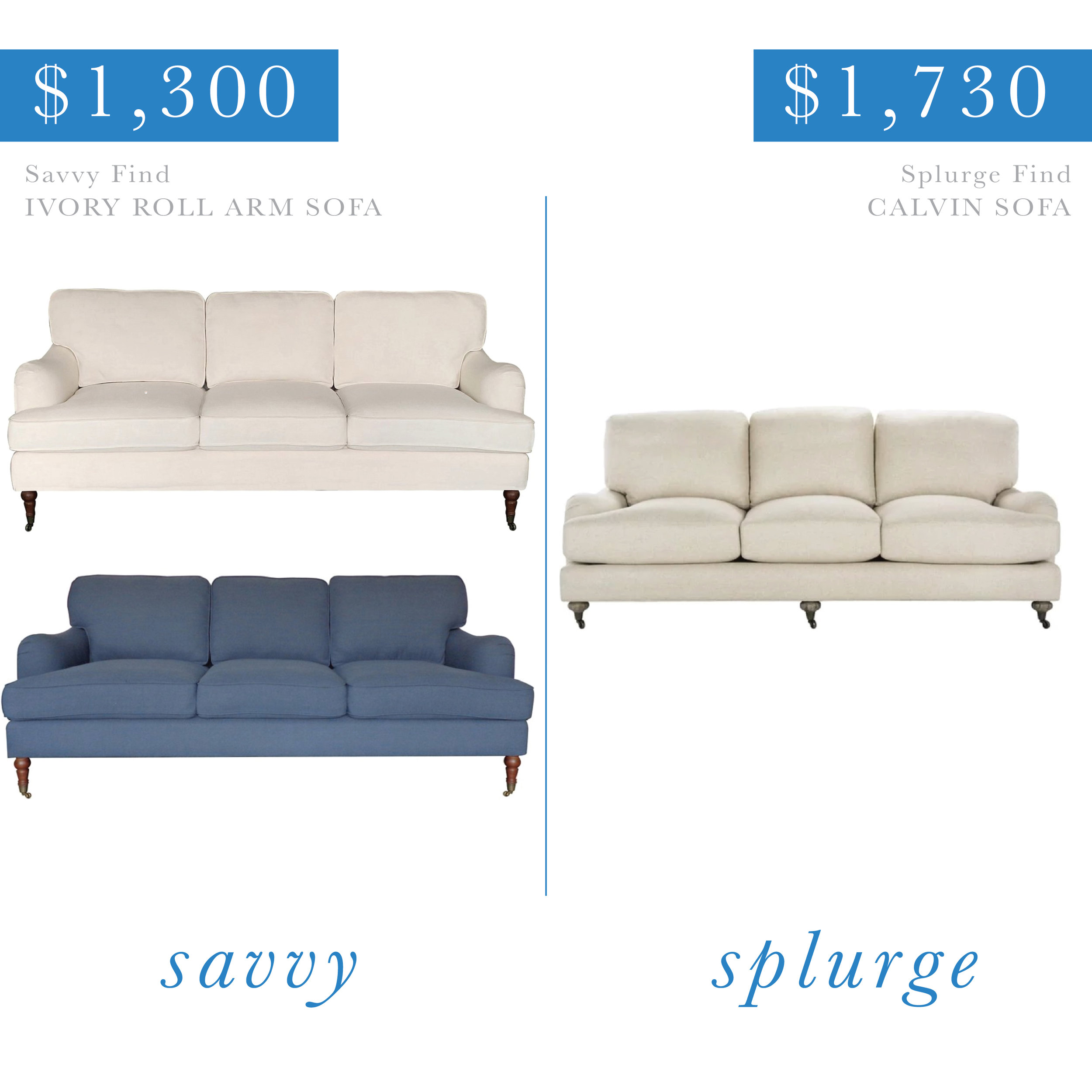 English Roll Arm Sofa