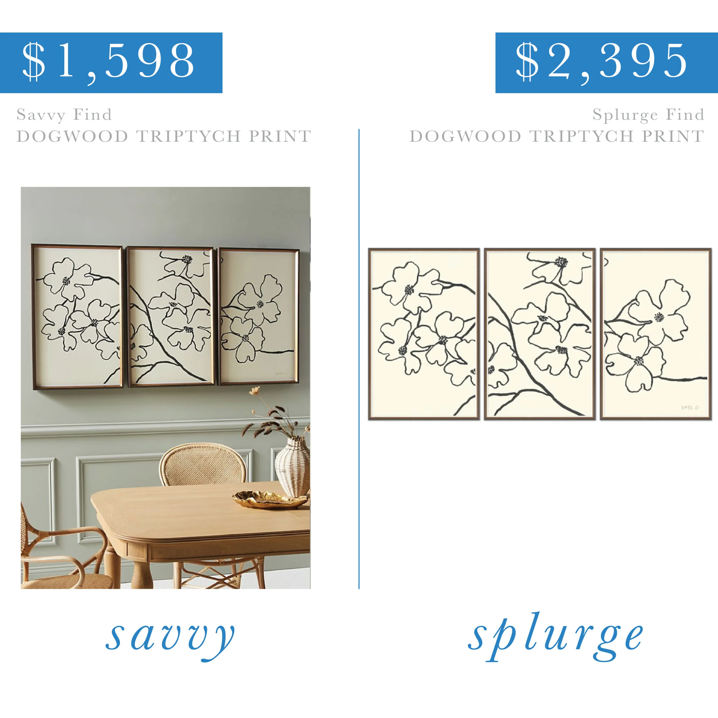 Dogwood Triptych