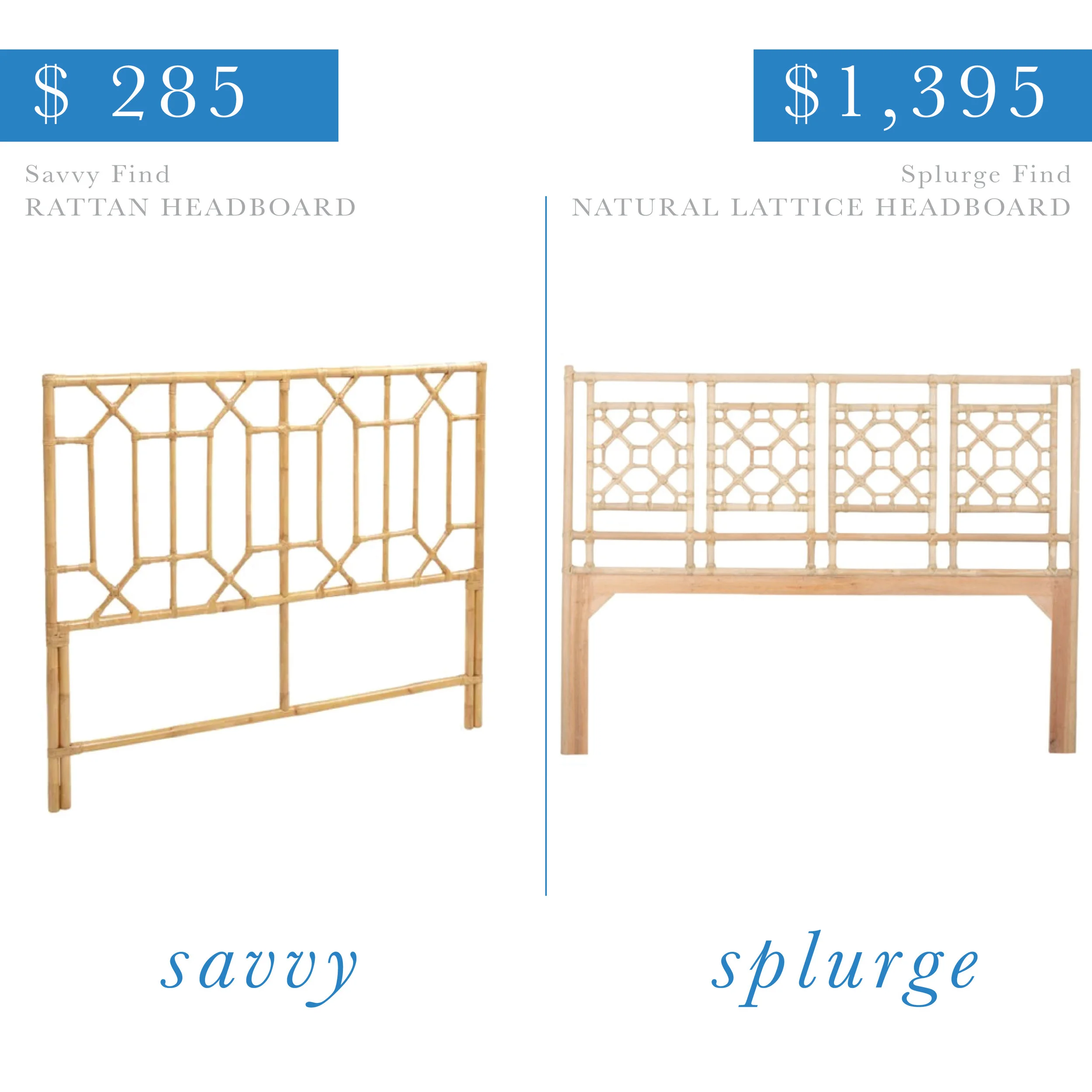 Rattan Headboard