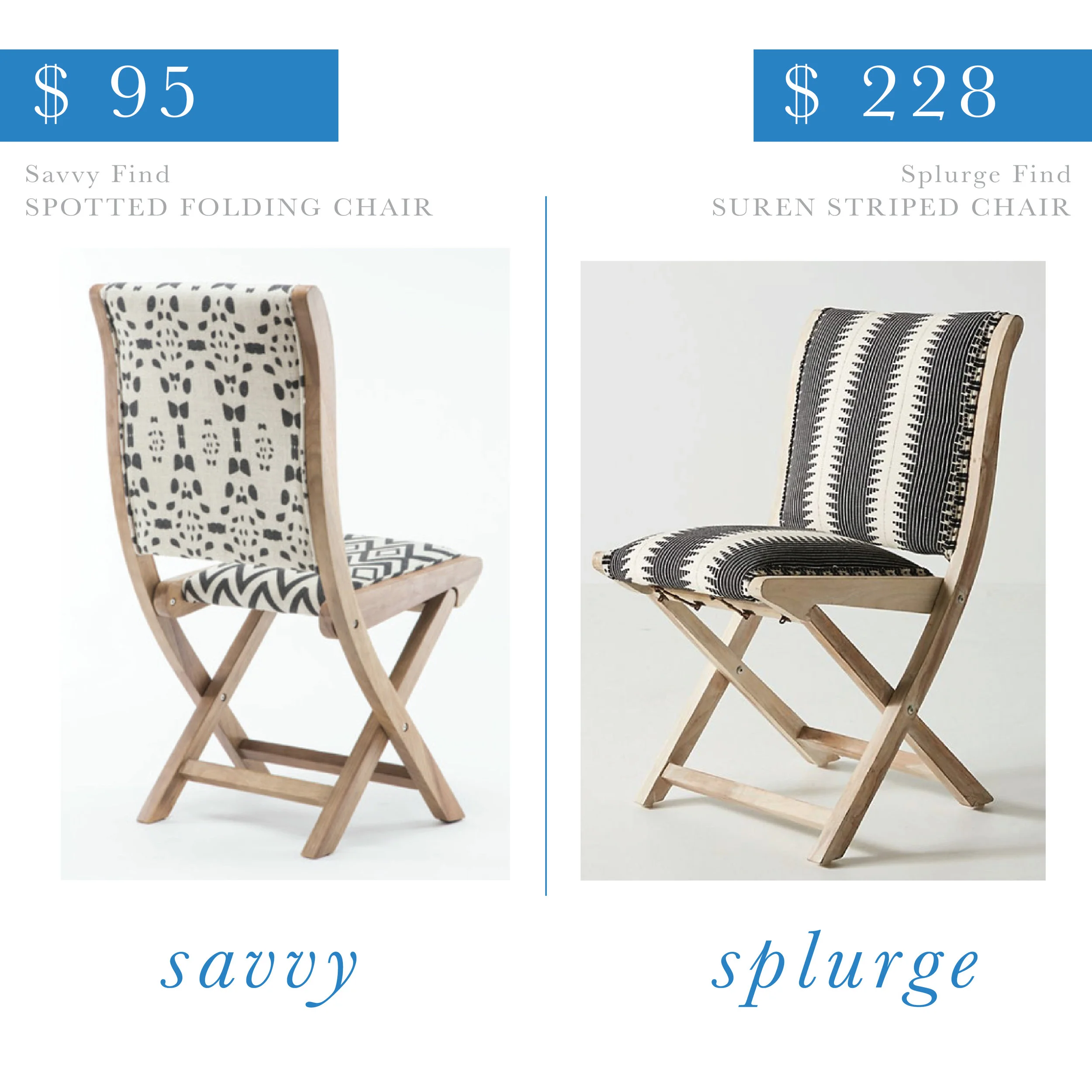 Geometric Folding Chair