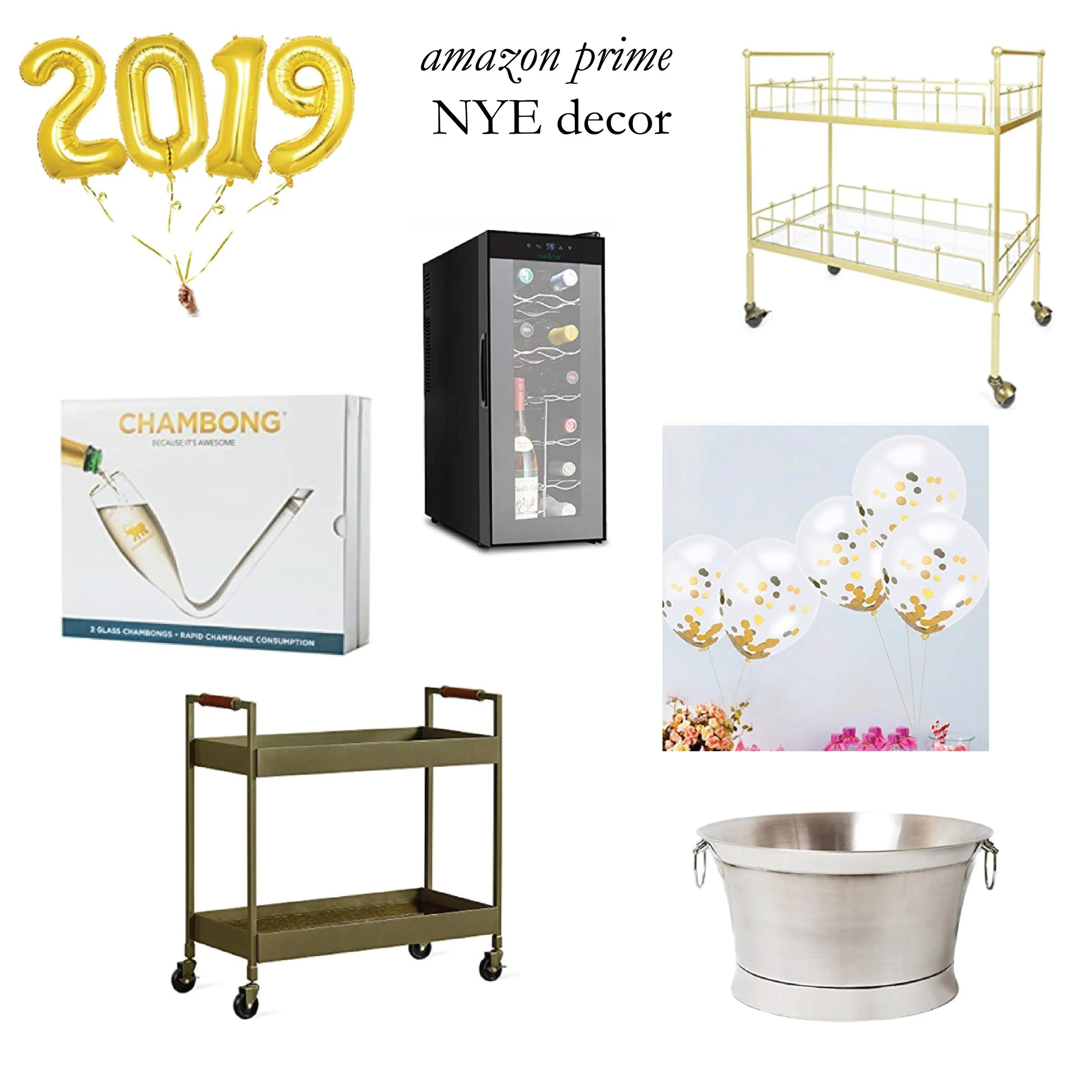 Amazon Prime NYE Decor