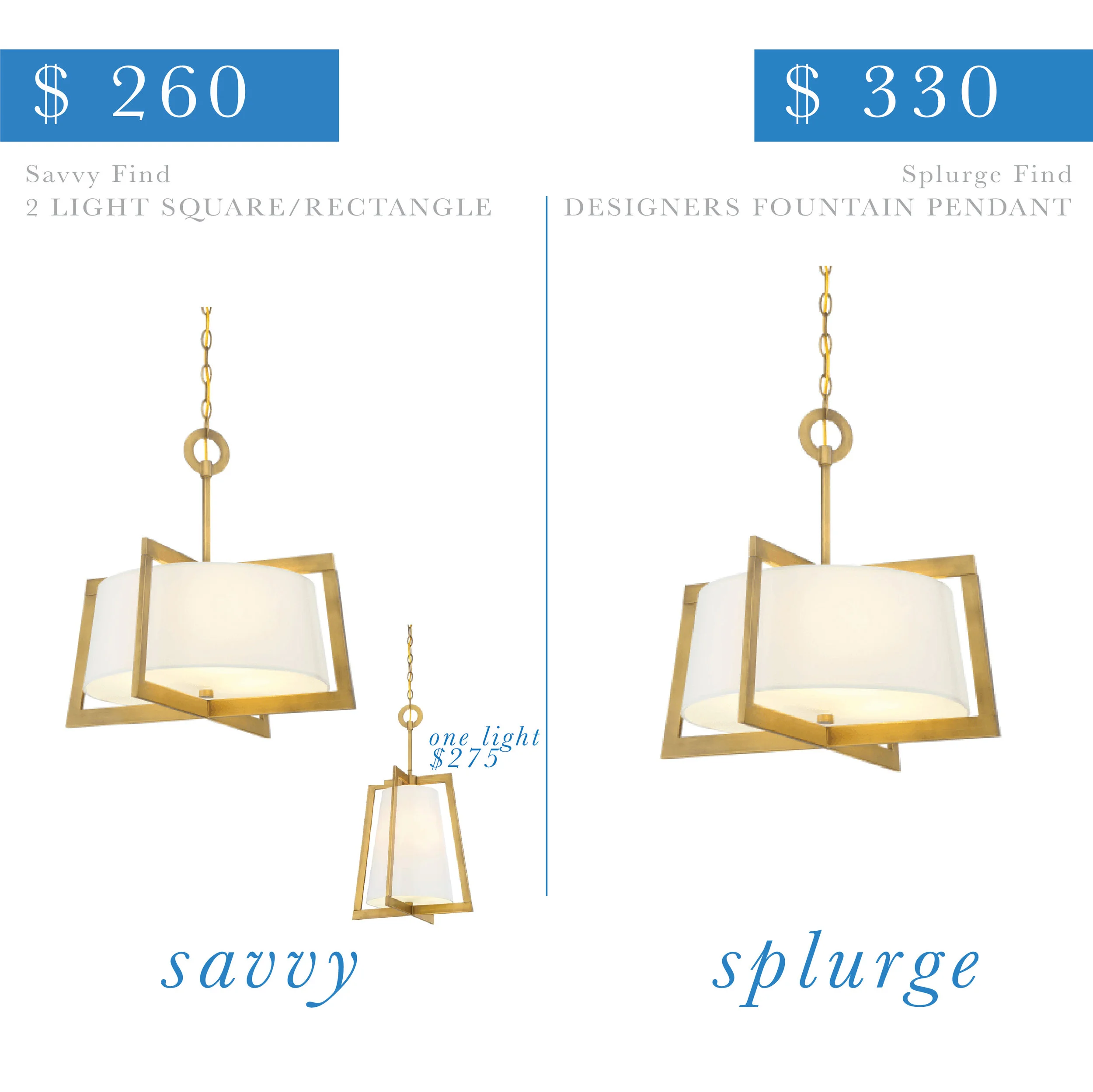 Gold Drum Chandelier