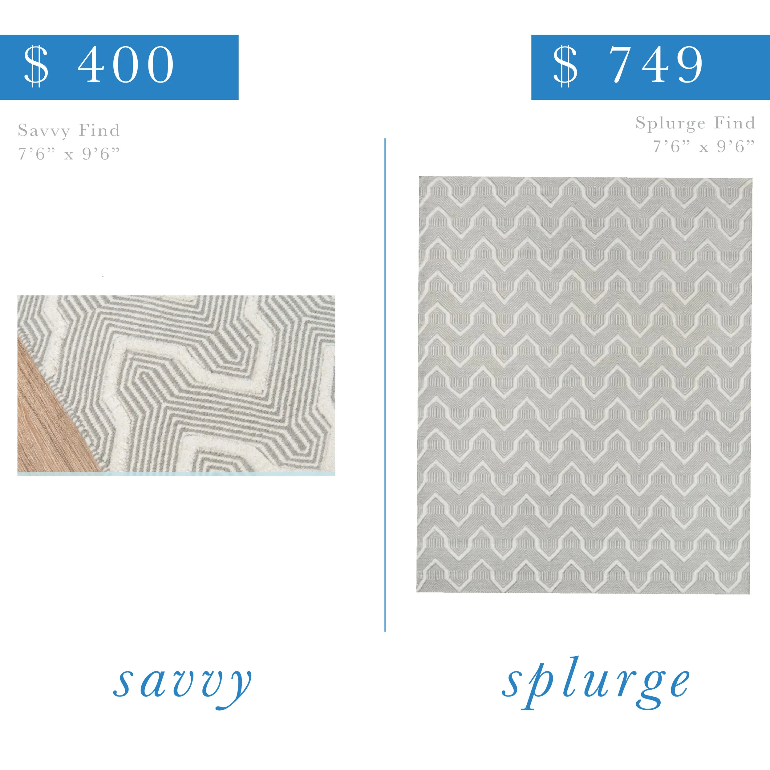 Gray Geometric Rug