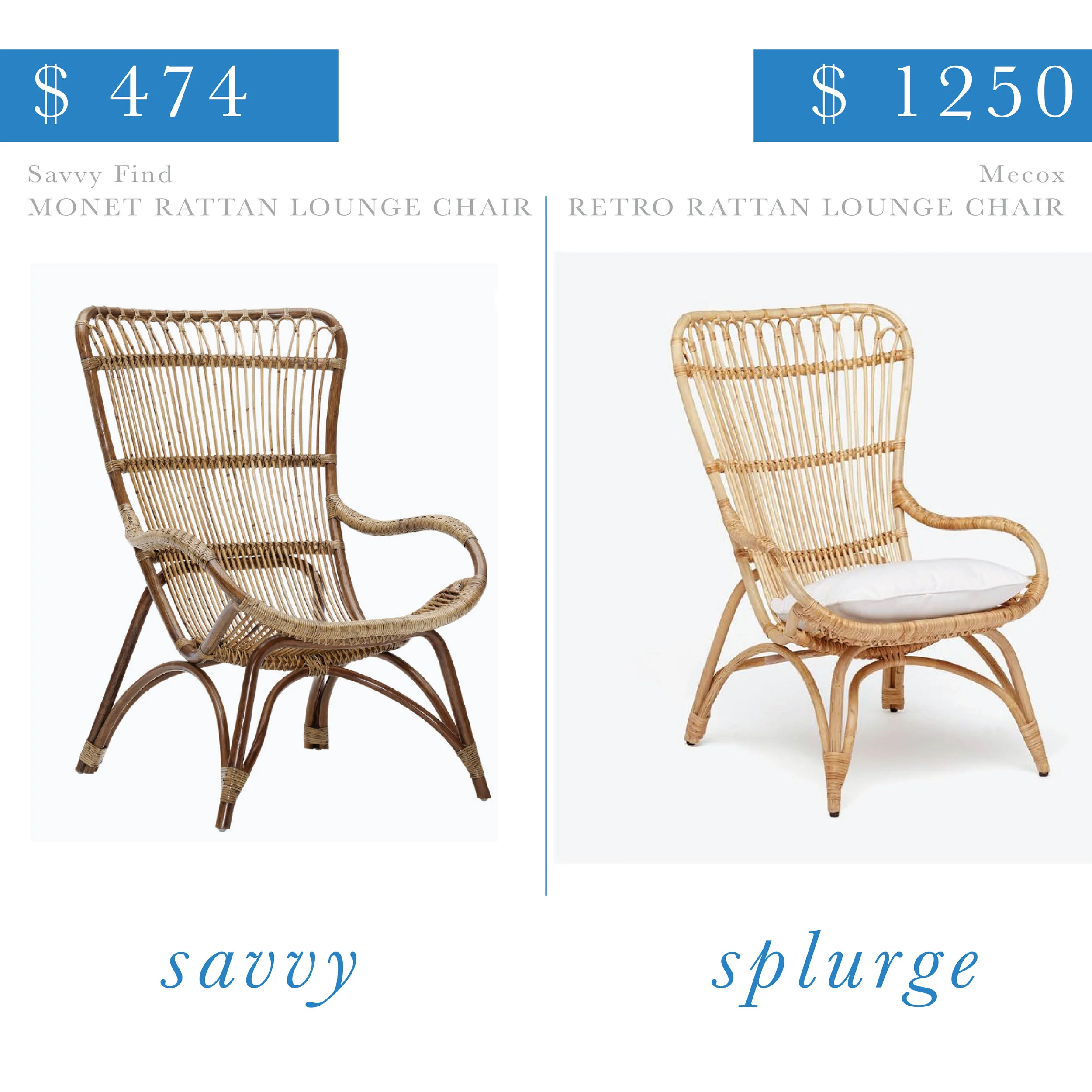 Rattan Side Chair