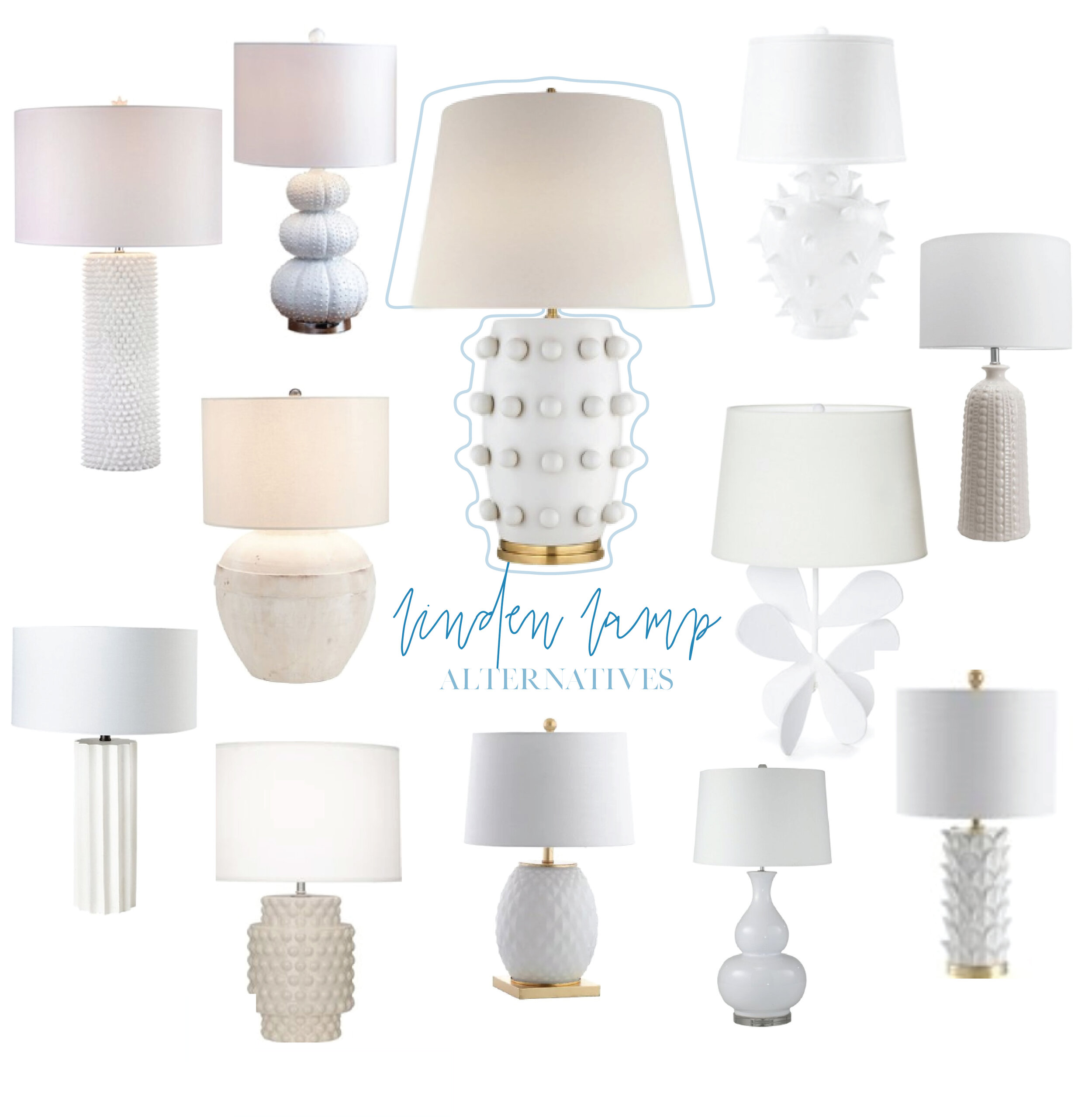 Stylish alternatives to the Kelly Wearstler Linden Lamp