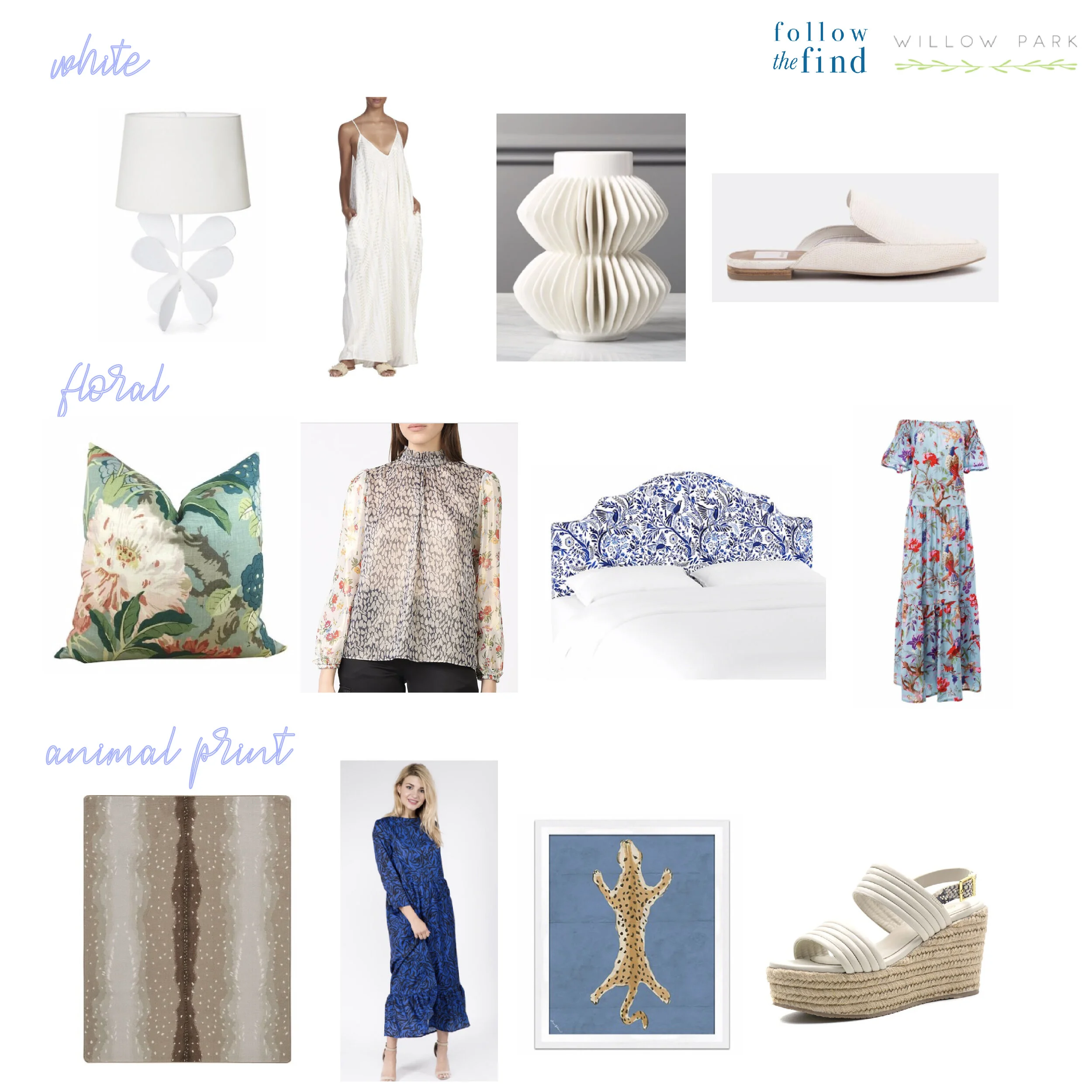 Spring Trends for the Home + Wardrobe 