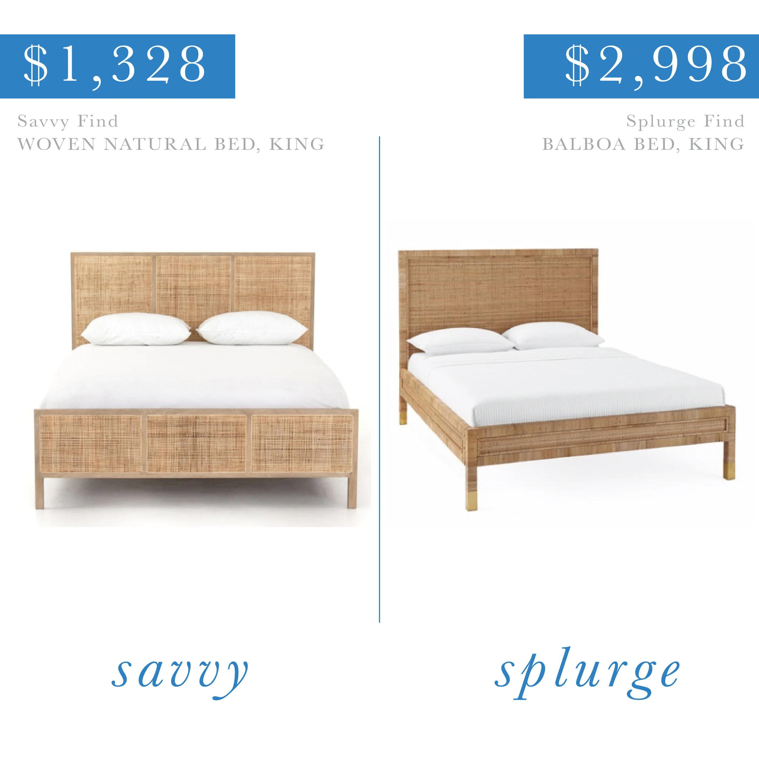 Woven Natural Bed