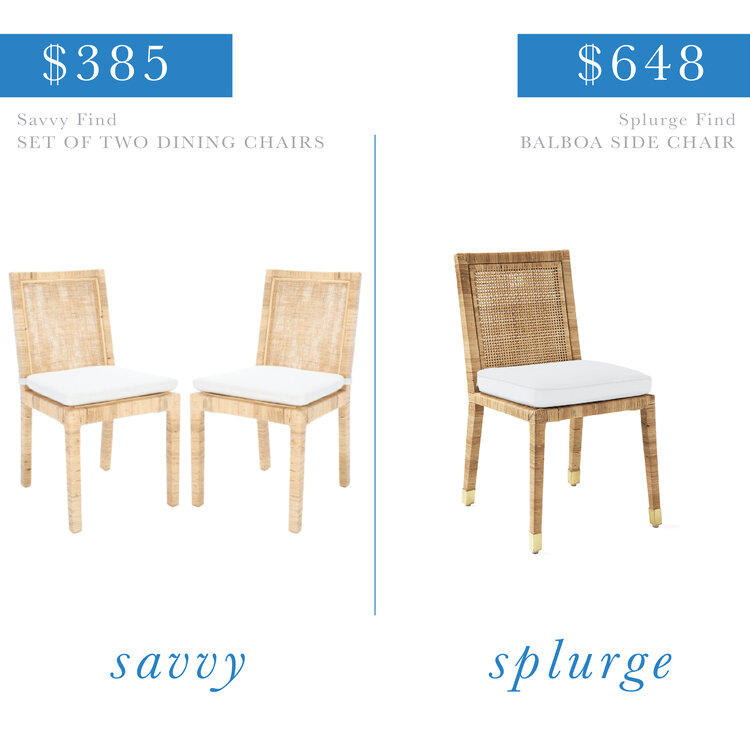 Serena And Lily Balboa Dupe Follow, Serena And Lily Balboa Dining Chair Dupe