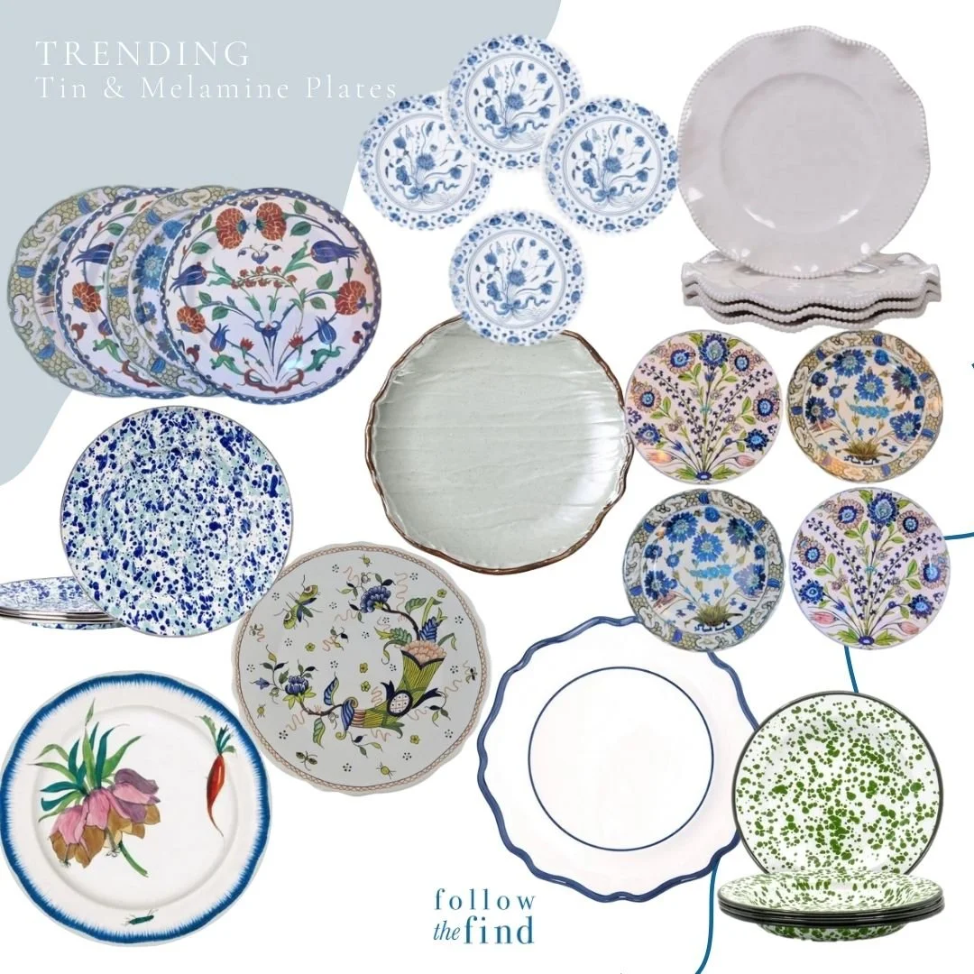 Melamine &amp; Tin plates