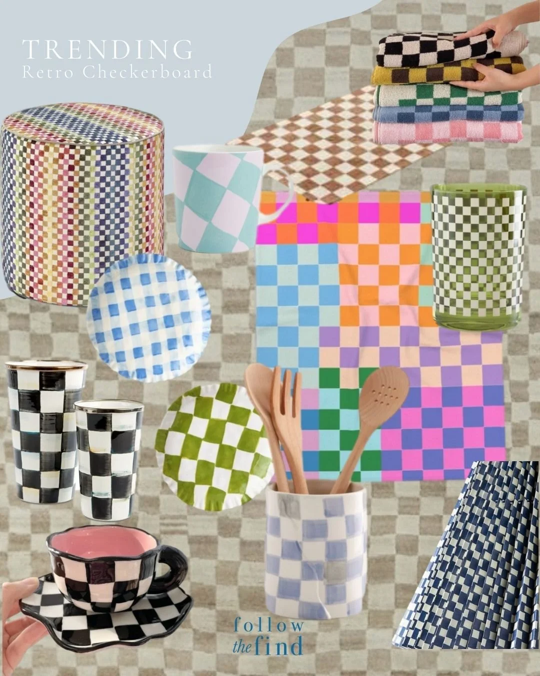 Checkboard Accessories