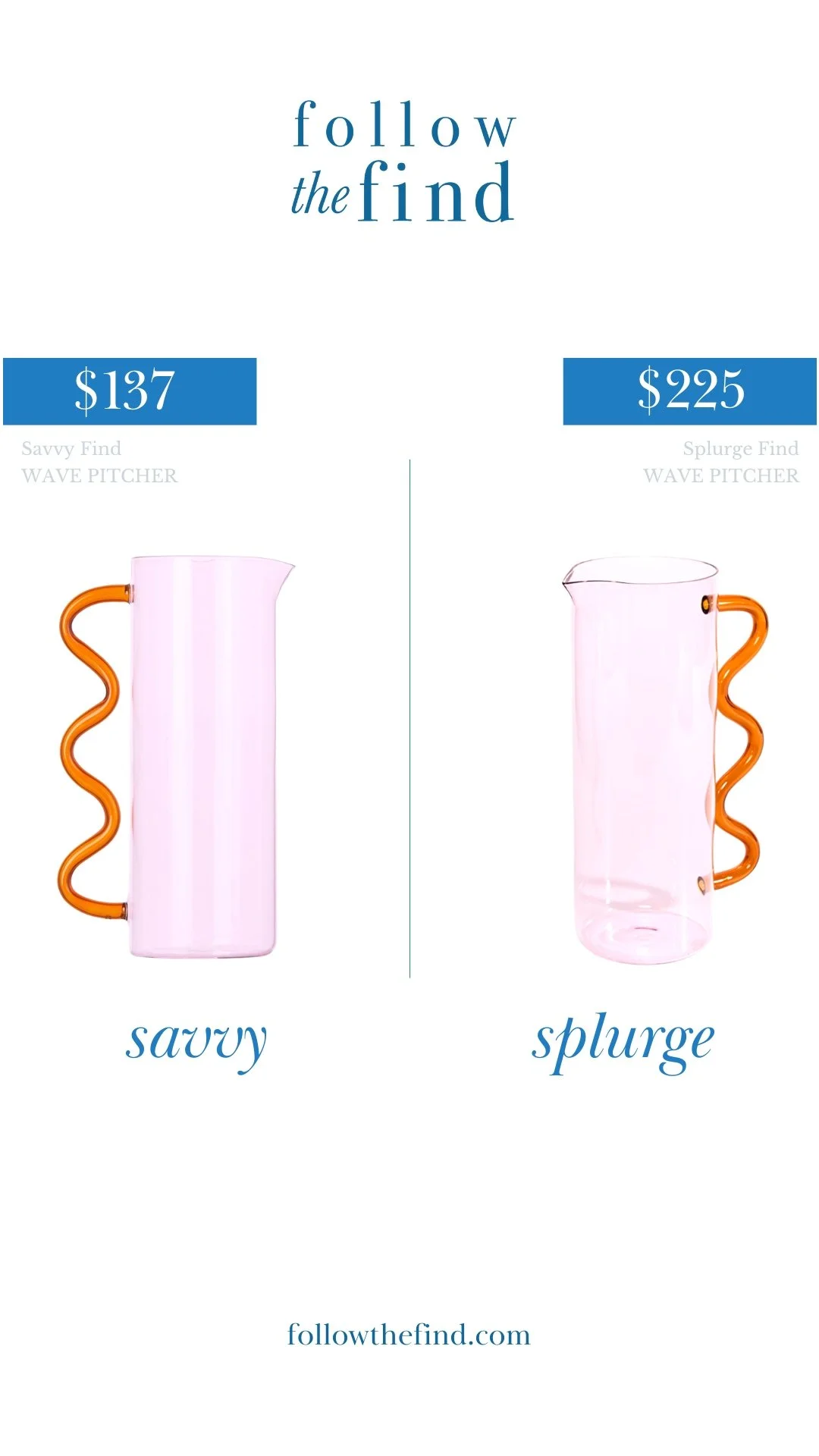 Delicate Wave Pitcher