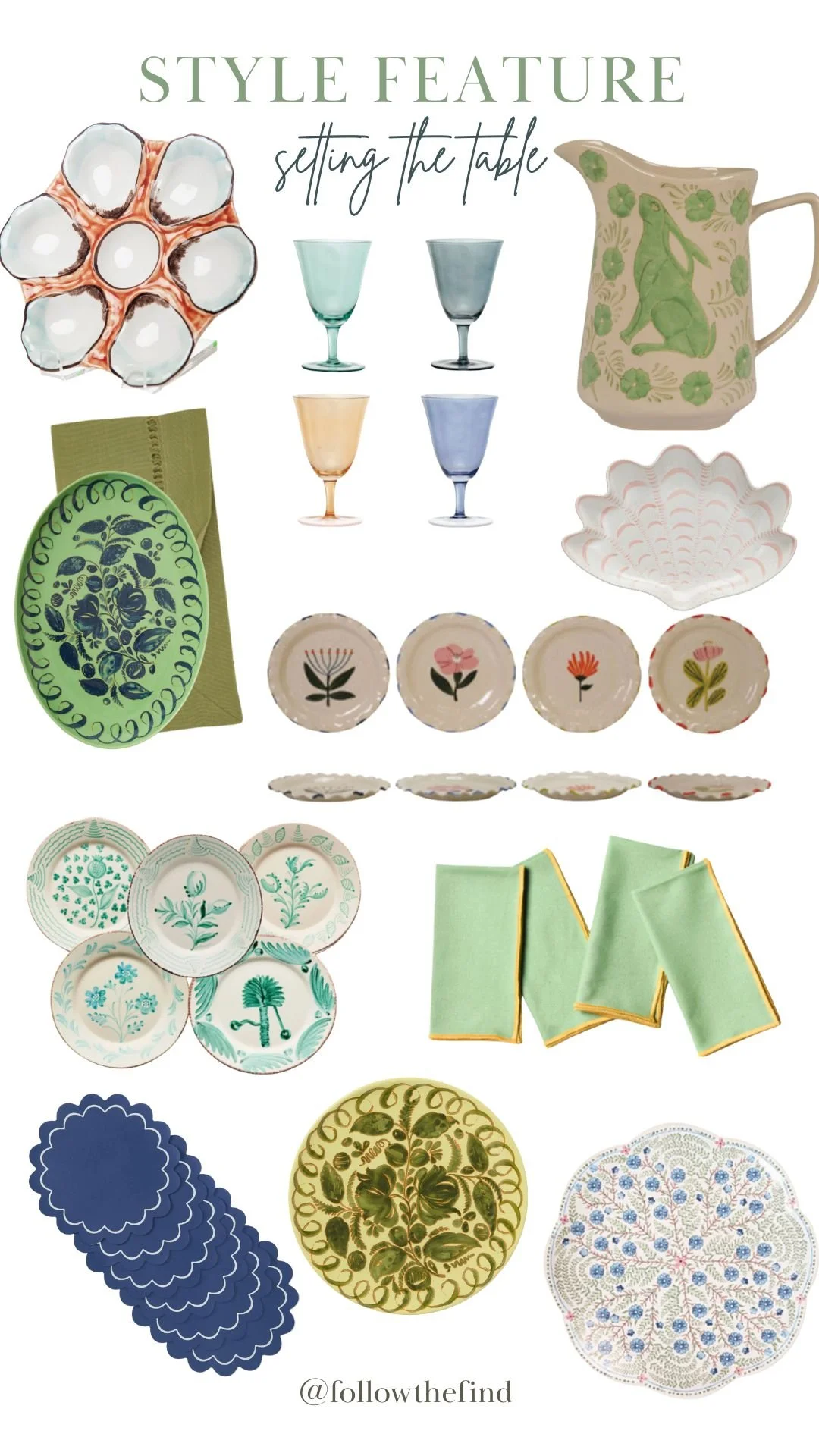 A Stylish, Colorful Tabletop