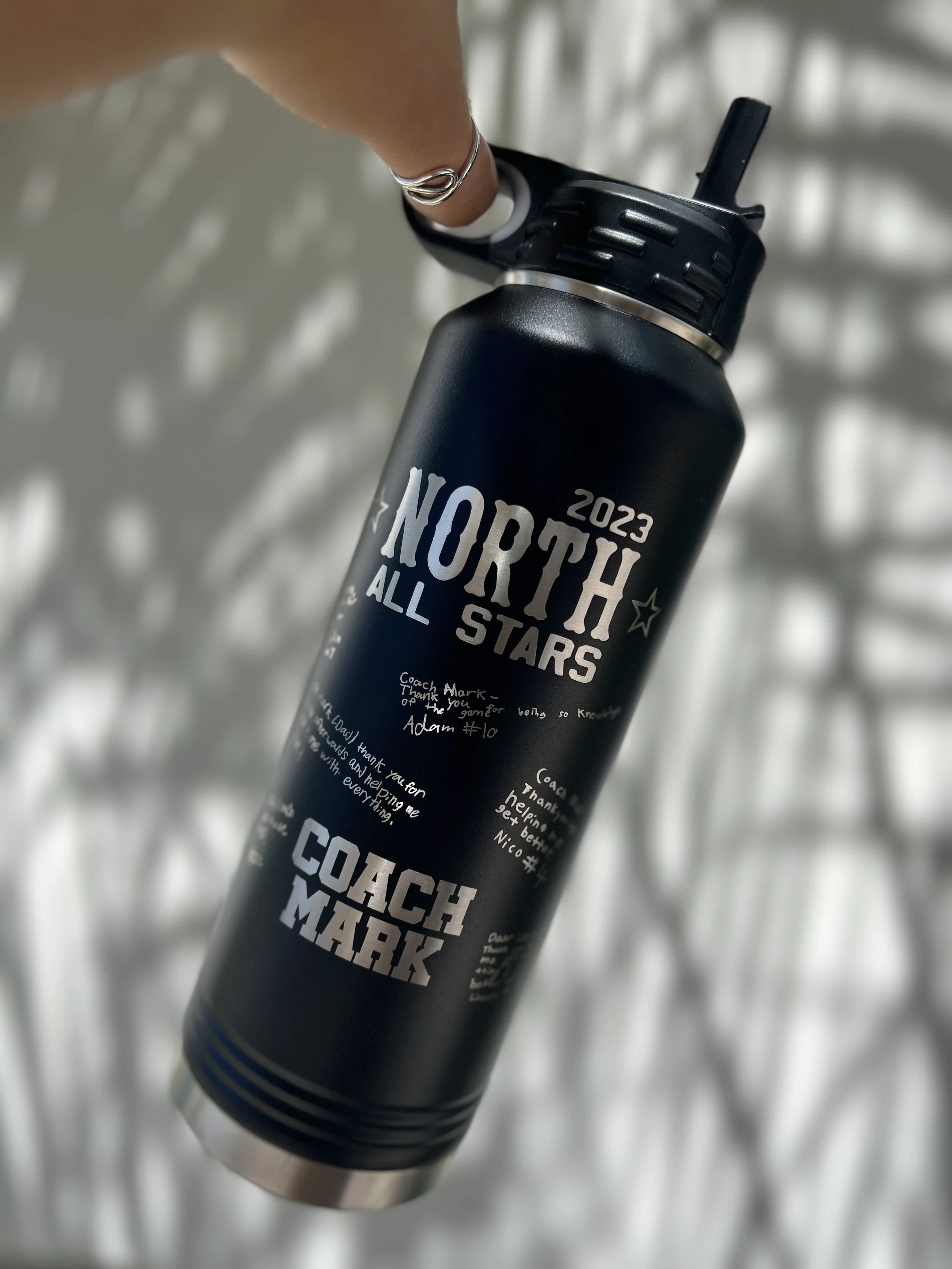 Engraved Coach Bottle