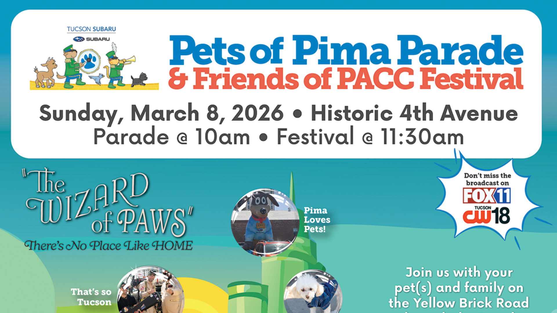 Pets of Pima Parade & Friends of PACC Festival
