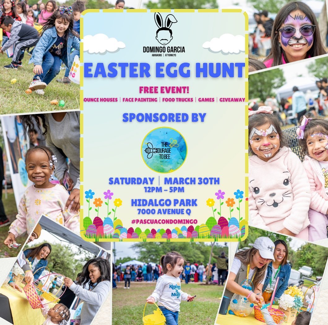 🐰 Join us this Saturday, March 30th, for a day filled with joy, fun, and entertainment, as we partner with our community &amp; Pascua with @abogadodomingo to bring the spirit of Easter to Houston!

Last year&rsquo;s Easter was unforgettable, Let&rsq
