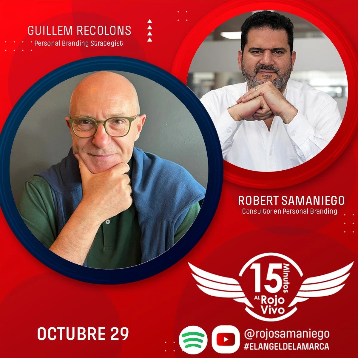 🥳 &iexcl;Llegamos al EPISODIO 100! Y ten&iacute;a que ser con &eacute;l 🎙️✨ @guillemrecolons 

Pionero del personal branding, mentor, amigo y una voz imprescindible en esta disciplina 🔥

En este episodio celebramos:
🎉 C&oacute;mo naci&oacute; el 