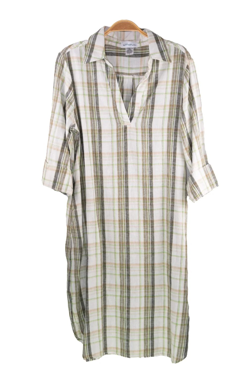 chinese dress ladies Linen Tunic Dress 