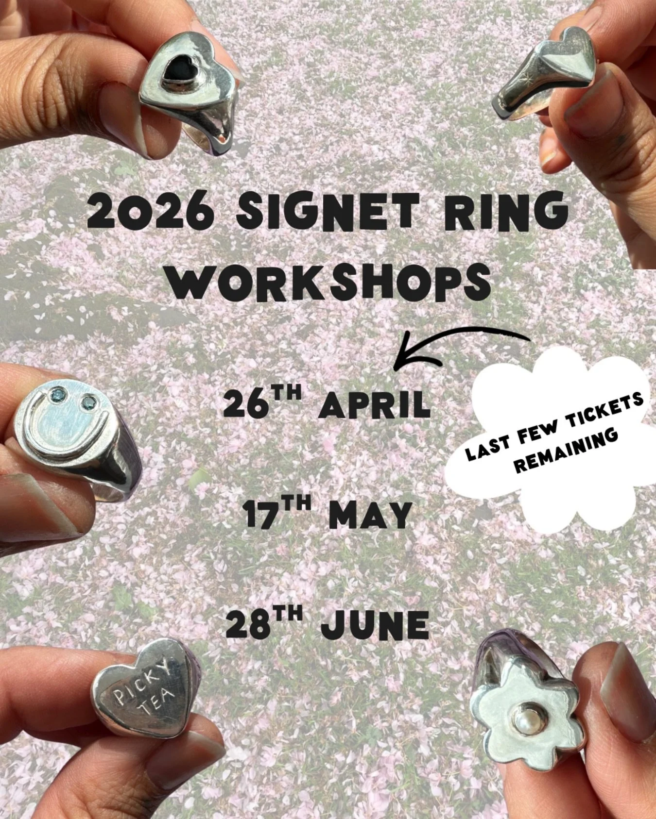 Wake up babe, new Signet Classes just dropped ✨ Drop us a comment if we should bring back Wax Carved Silver Pendant classes cos I&rsquo;m tempted 👀👀👀