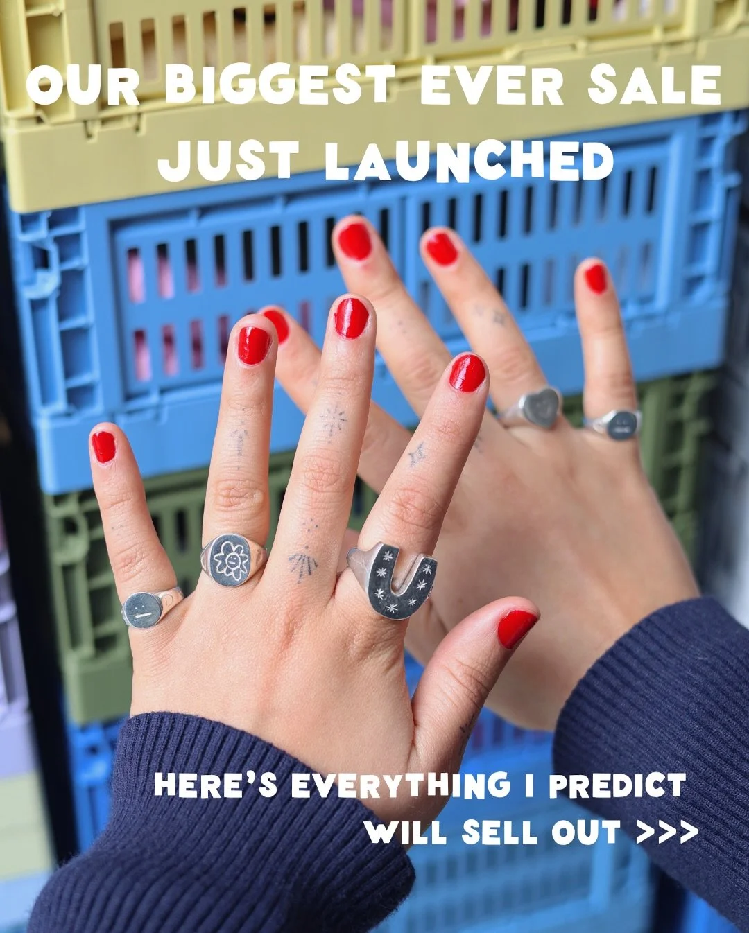 It&rsquo;s SPRING SALE time baby, if you&rsquo;re on the mailing list, your 25% off code is waiting for you. General release is at 7pm 🌷🌷🌷🌷🌷🌷🌷🌷🌷🌷🌷🌷🌷🌷 

Ends midnight Monday 30th March
Sale is valid on all jewellery. Excludes ring kits a