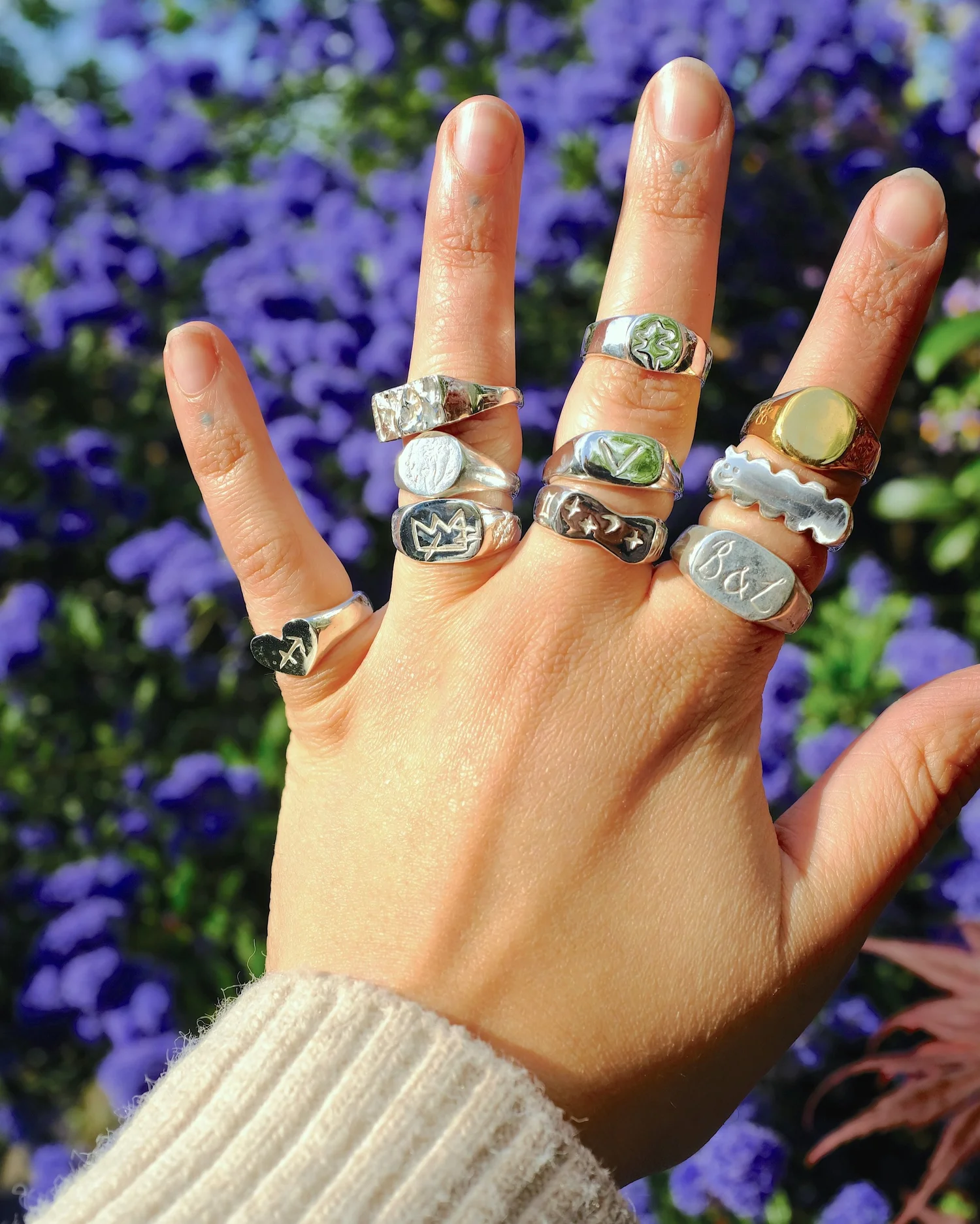 Recycled Silver Signet Ring Making Class, Sale, South Manchester