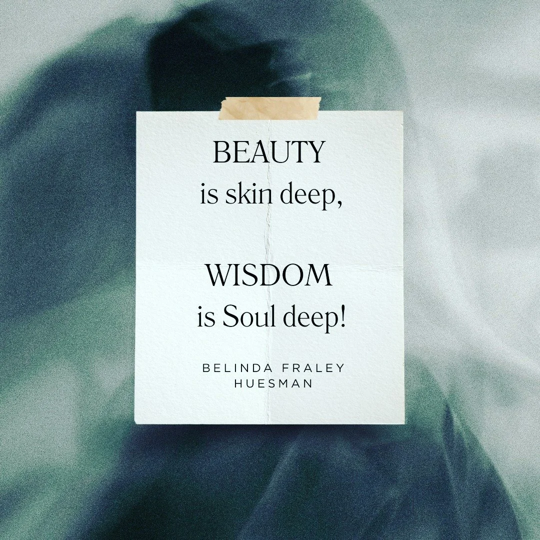 As we age it is easy to feel invisible, I try to remind myself that I have something now that is worth more, that only aging could have bestowed upon me.