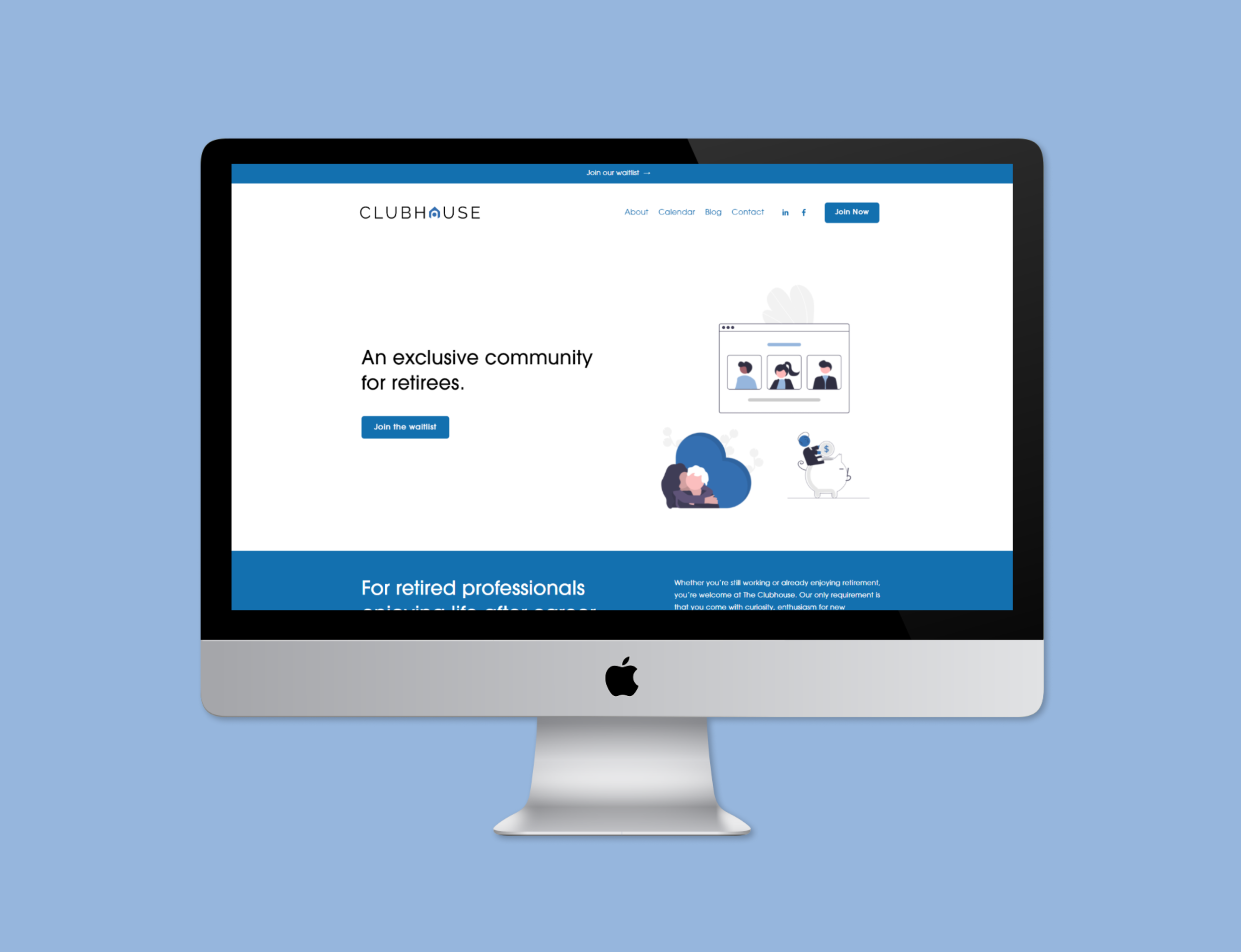 Web Platform for Retirees