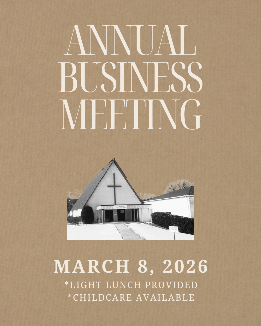 Annual Church Business Meeting