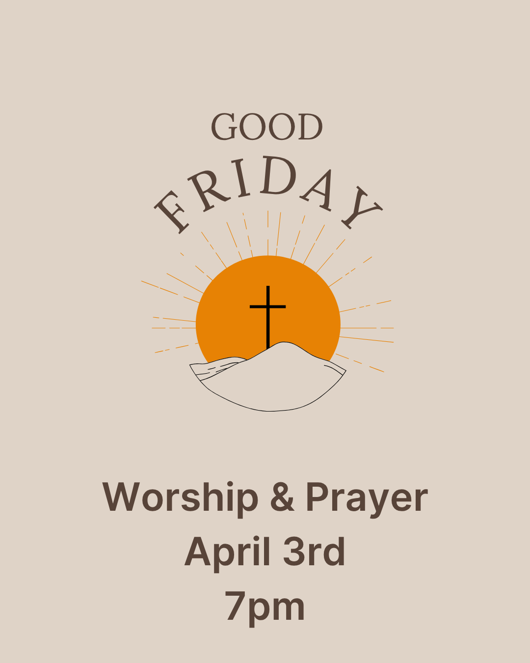 Good Friday Worship & Prayer