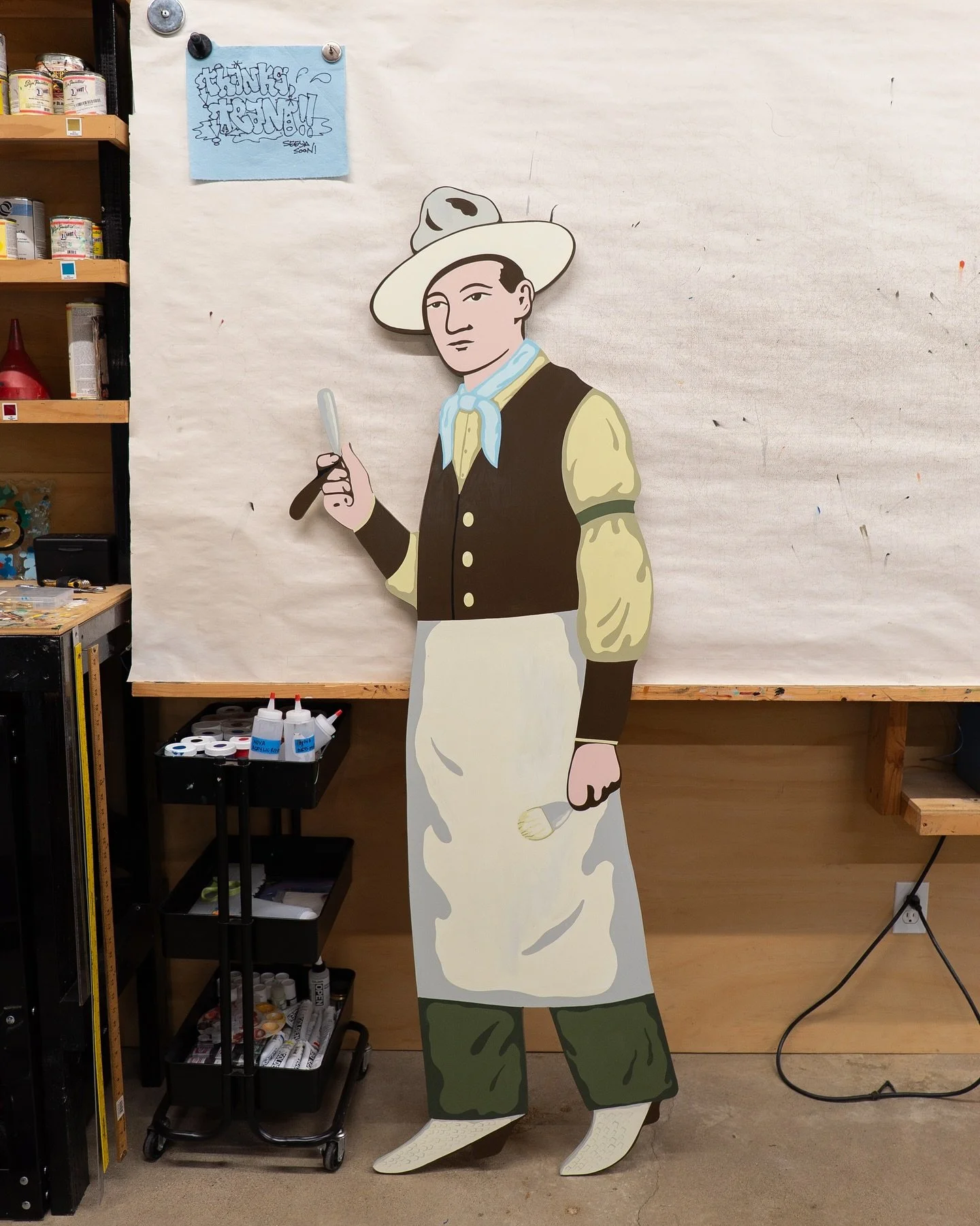 Cowboy cutouts n cold ones