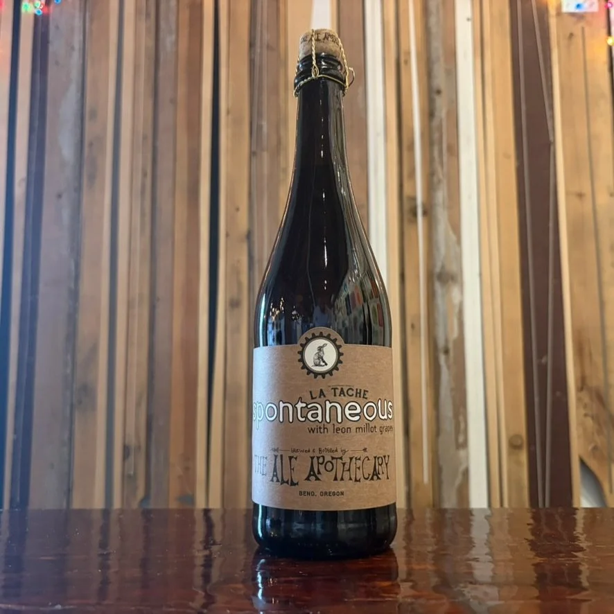 2023 - The Beer Formerly Known as La Tache Spontaneous with Leon Millot Grapes grapes