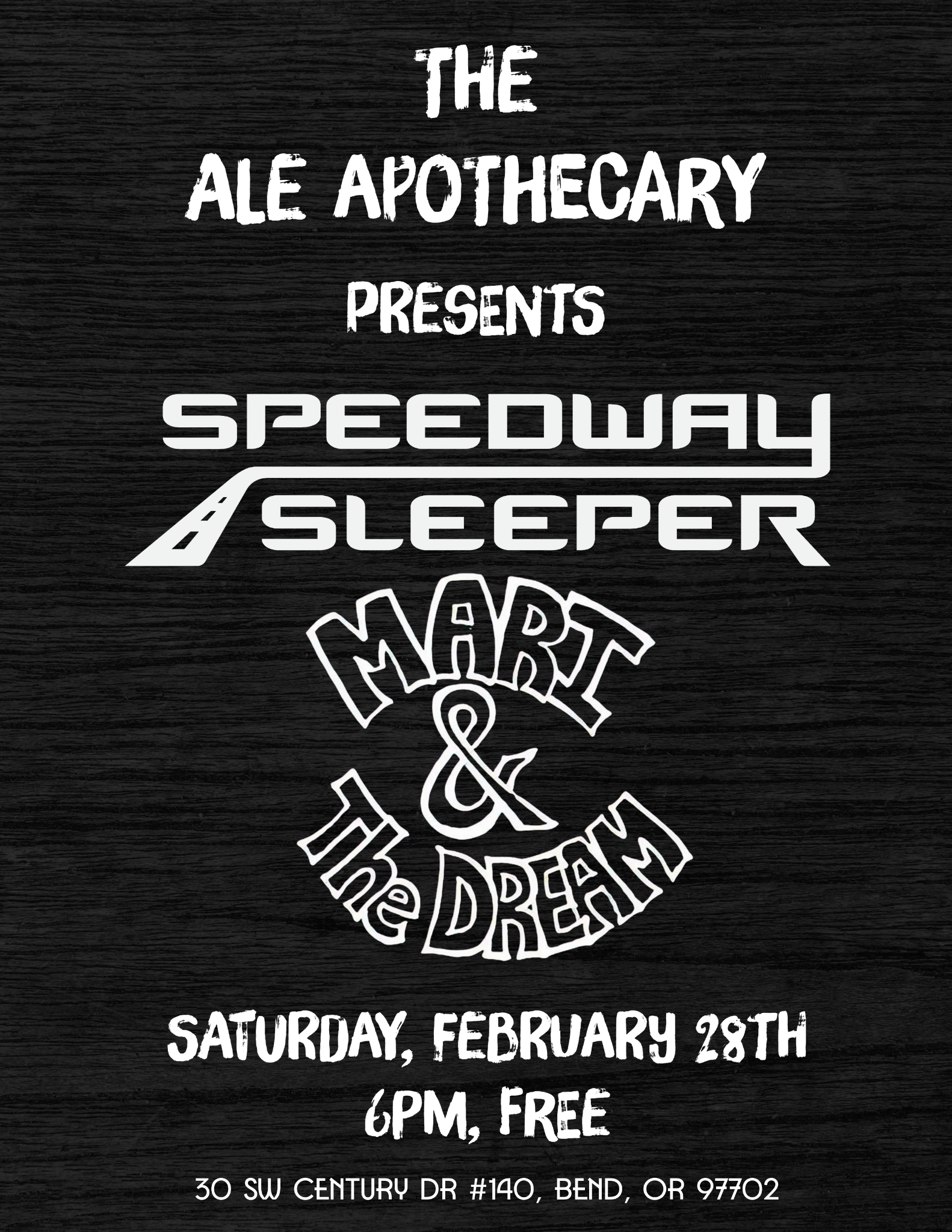 Music night: Speedway Sleeper and Mari & The Dream