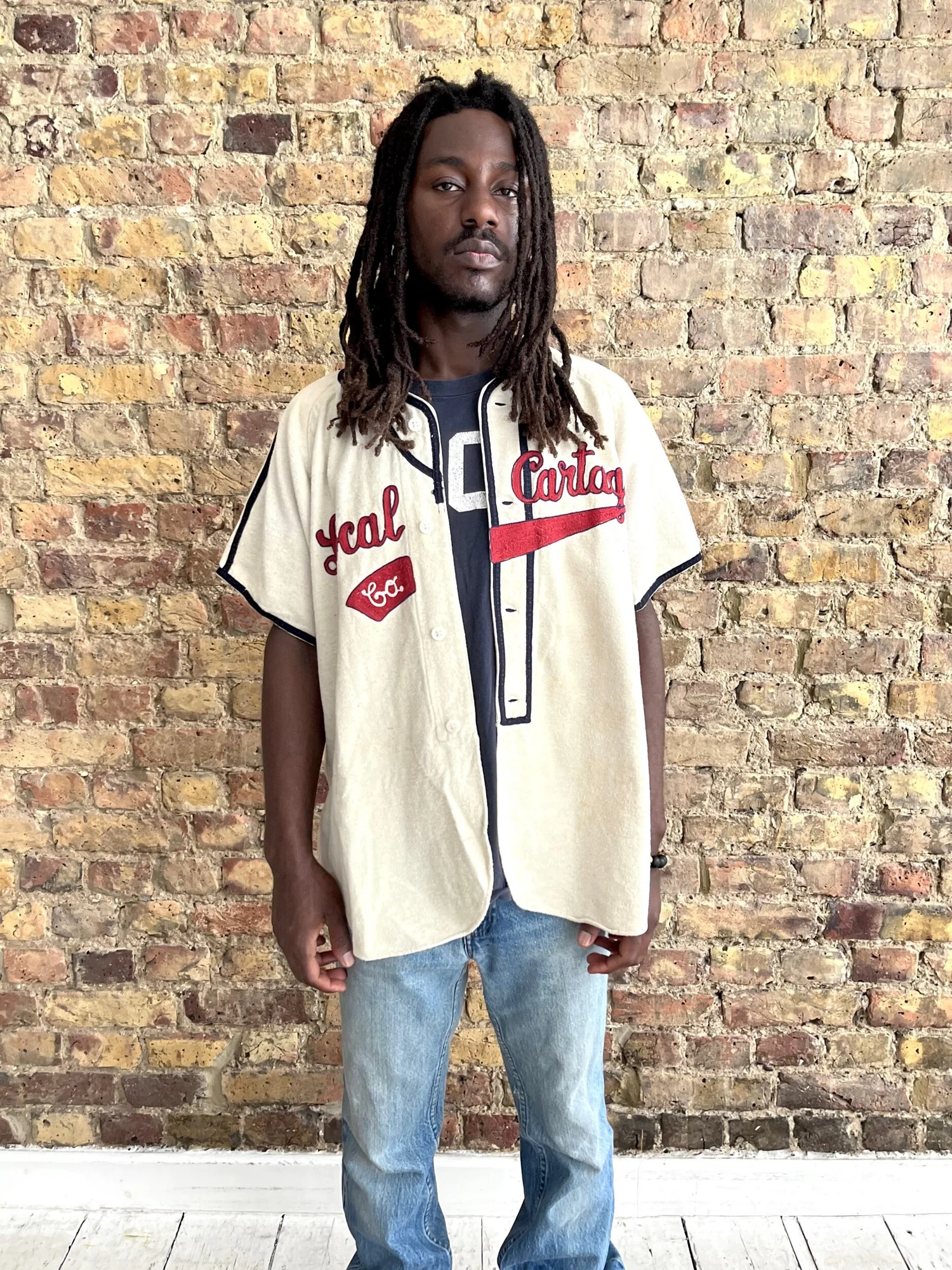 1950's Chain Stitch Baseball Jersey — House of Vintage