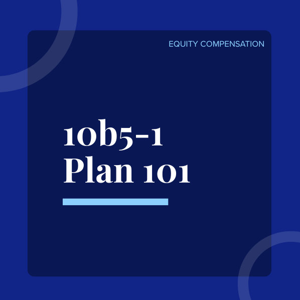 Tired Of Trading Windows? Meet The 10B5-1 Plan.