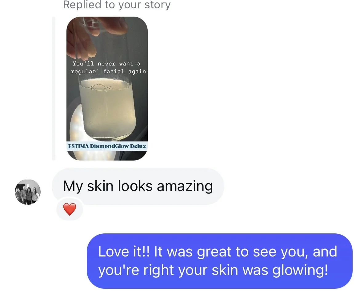 My skin looks amazing