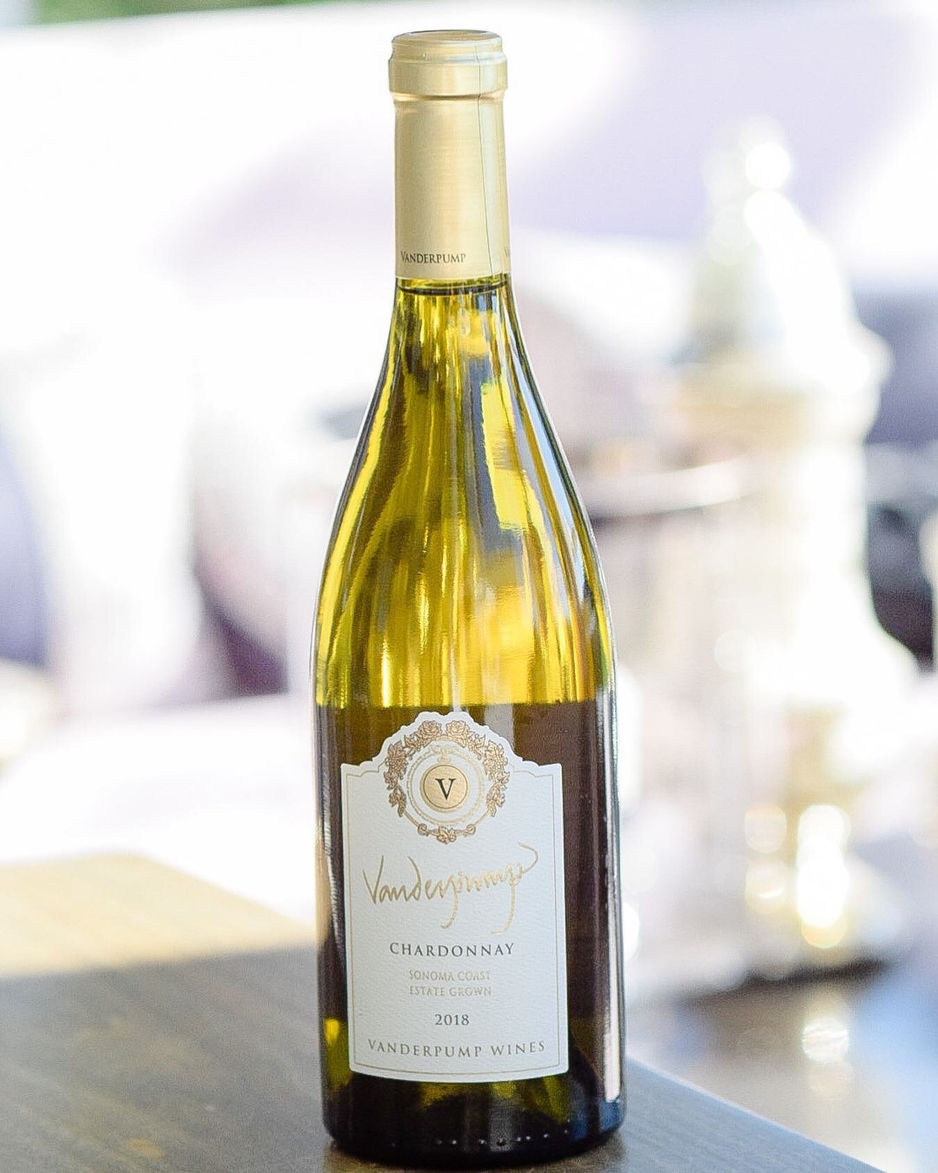 🌸 Turn a boring Tuesday into something special with our Estate Grown Chardonnay from the Sonoma Coast! To learn all about our collection of Wines &amp; Sangrias, simply visit our website! #VanderpumpWines