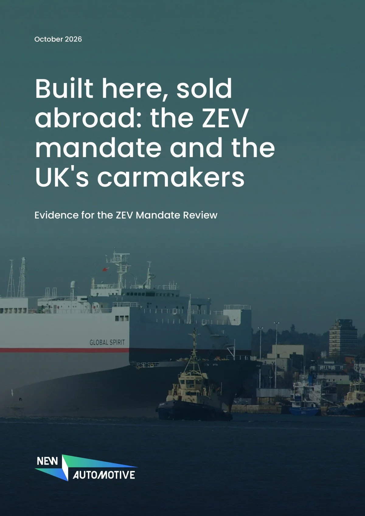  Build here, sold abroad: the ZEV mandate and the UK's carmakers 
 
As the UK government reviews the Zero Emissions Vehicle mandate, we examine the claim that UK carmakers are significantly impacted by the policy.
 
 Download report 