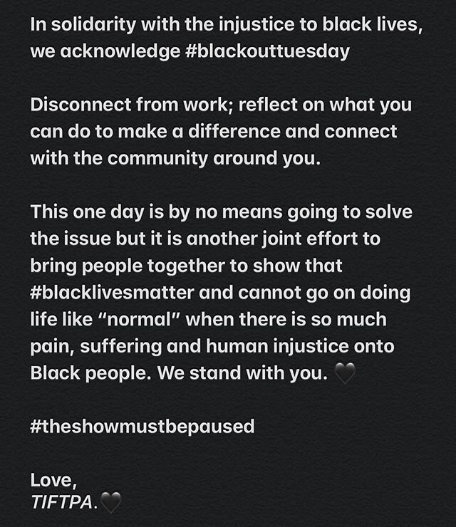 #blackouttuesday #blacklivesmatter #endracism #speakup #sayitloud #standtogether